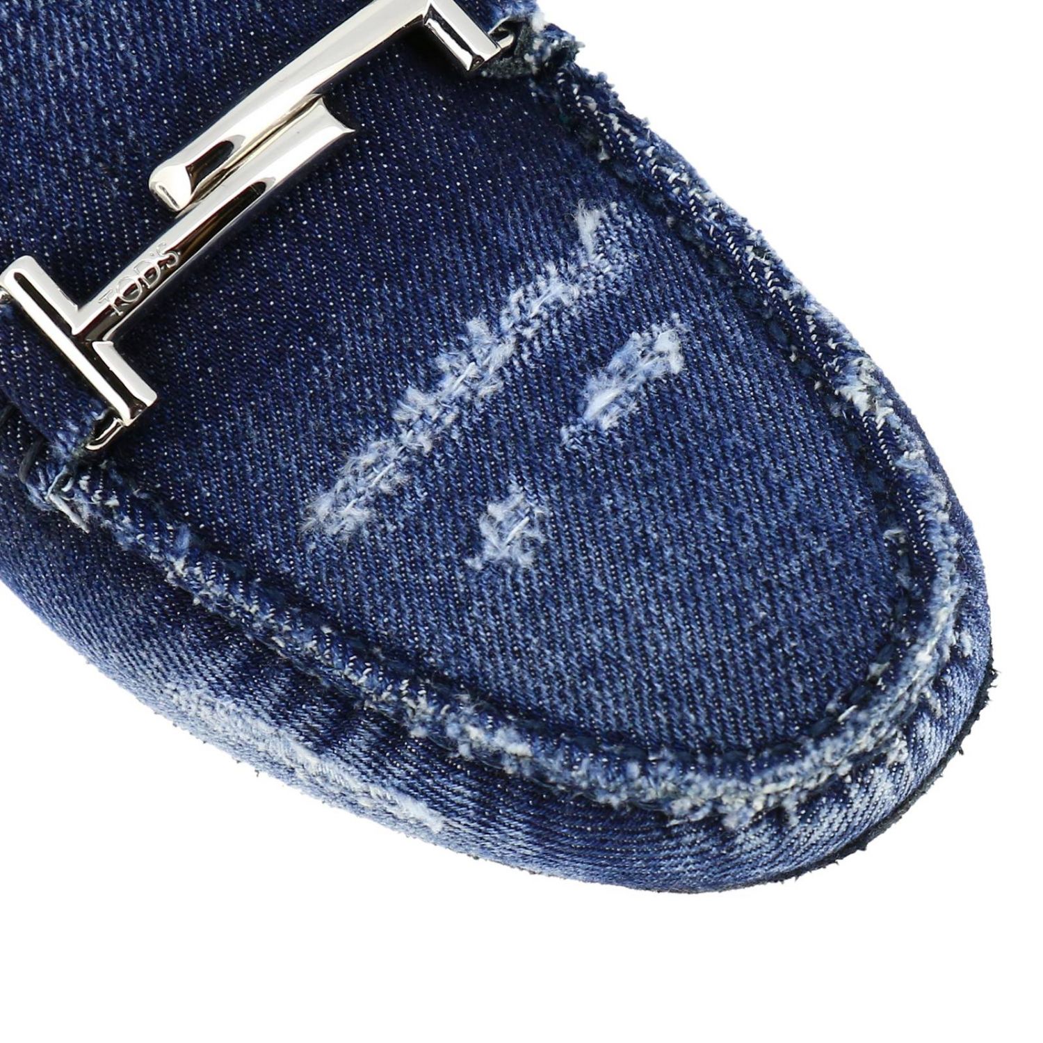TODS Shoes women Tod's Loafers Tods Women Denim Loafers Tods