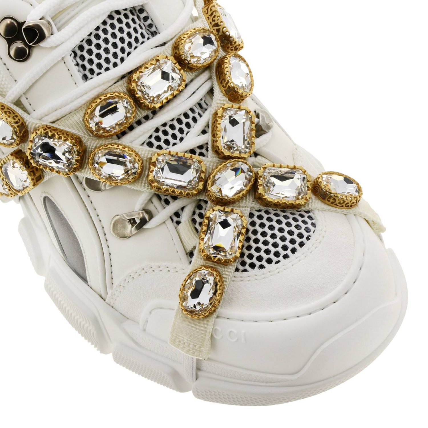 GUCCI: Sneakers women | Sneakers Gucci Women White | Sneakers Gucci ...