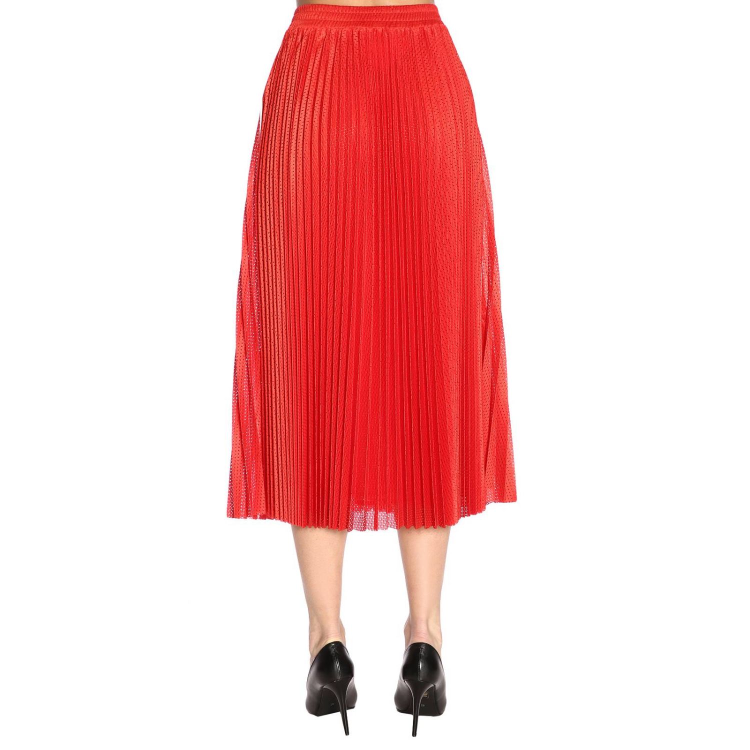 Red Valentino Outlet: Skirt women - Red | Skirt Red Valentino RR3MD00D ...