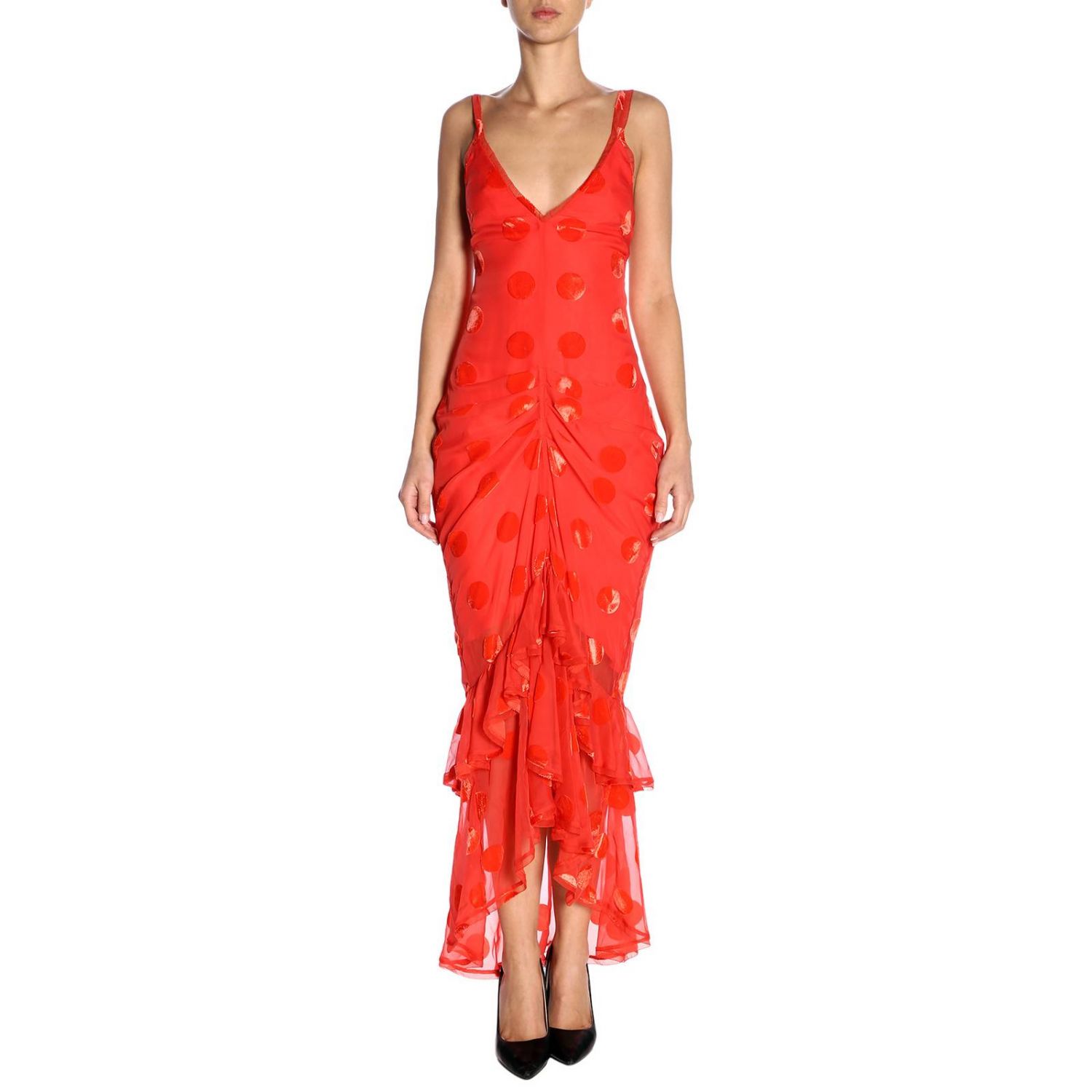 Maria Lucia Hohan Outlet: Dress women - Orange | Dress Maria Lucia ...