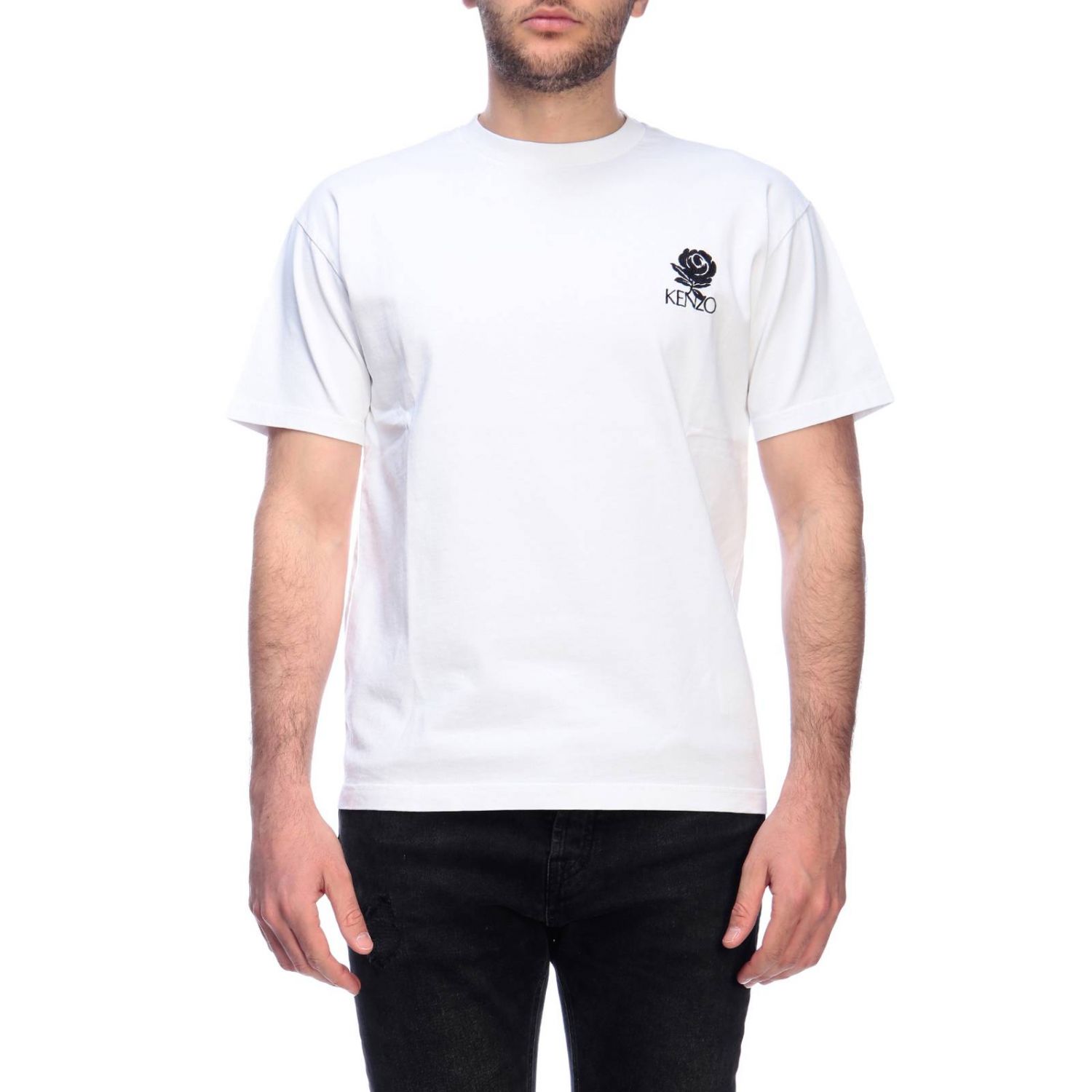 Kenzo Outlet: T-shirt men - White | T-Shirt Kenzo F955TS0434SF GIGLIO.COM