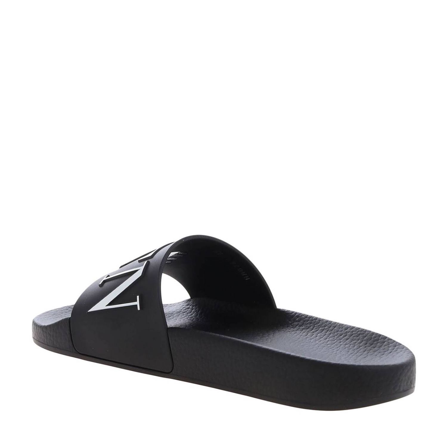 VALENTINO GARAVANI: Flat sandals woman - Black | Flat Sandals Valentino ...