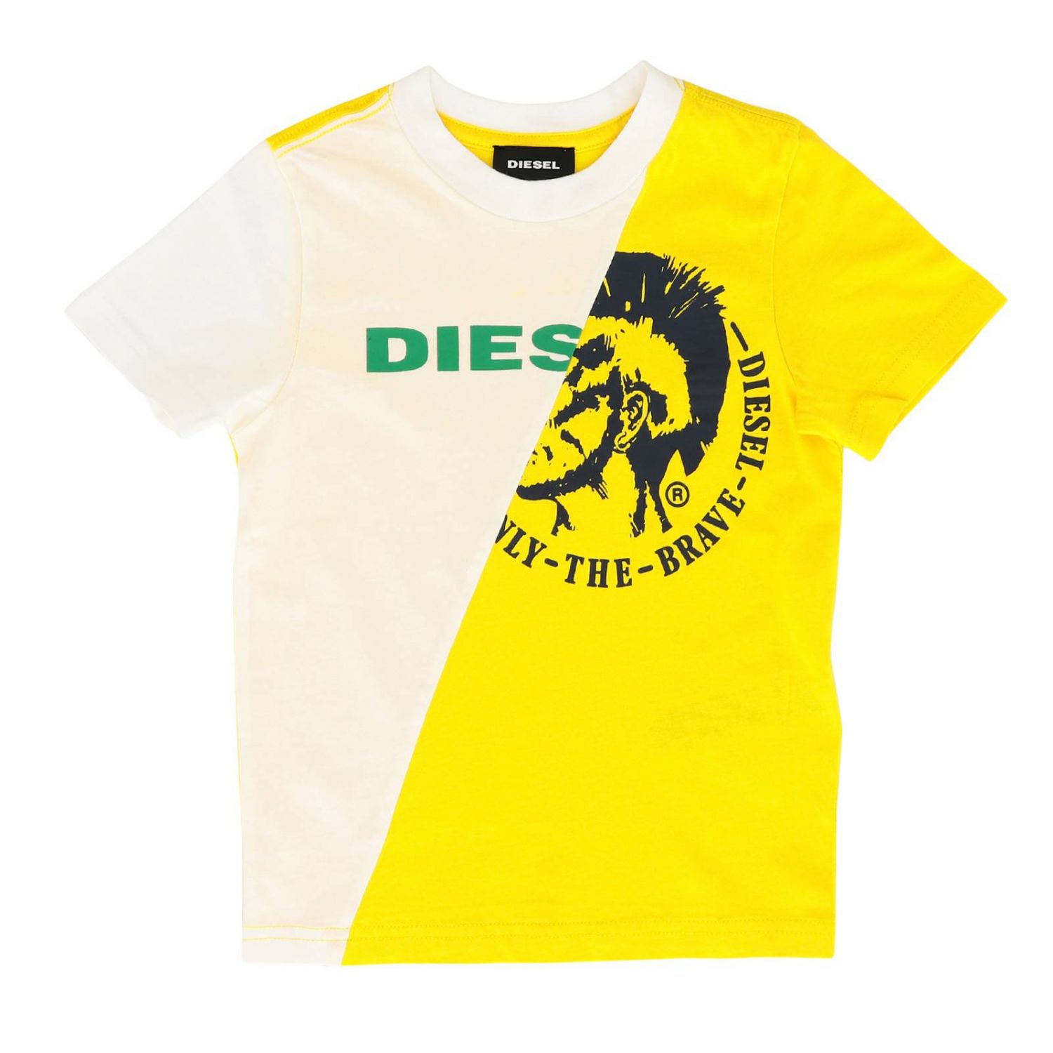 diesel yellow t shirt