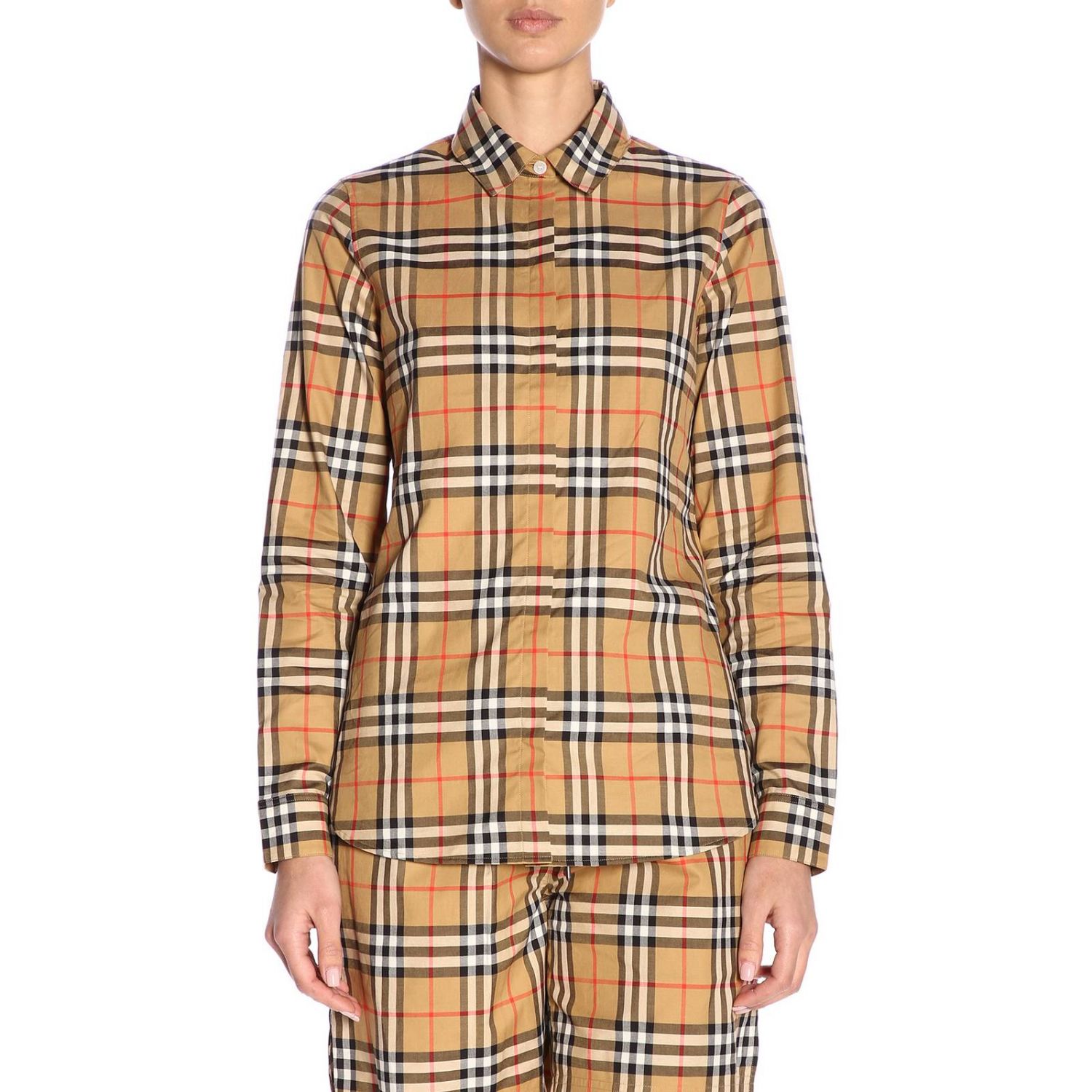 burberry shirt womans