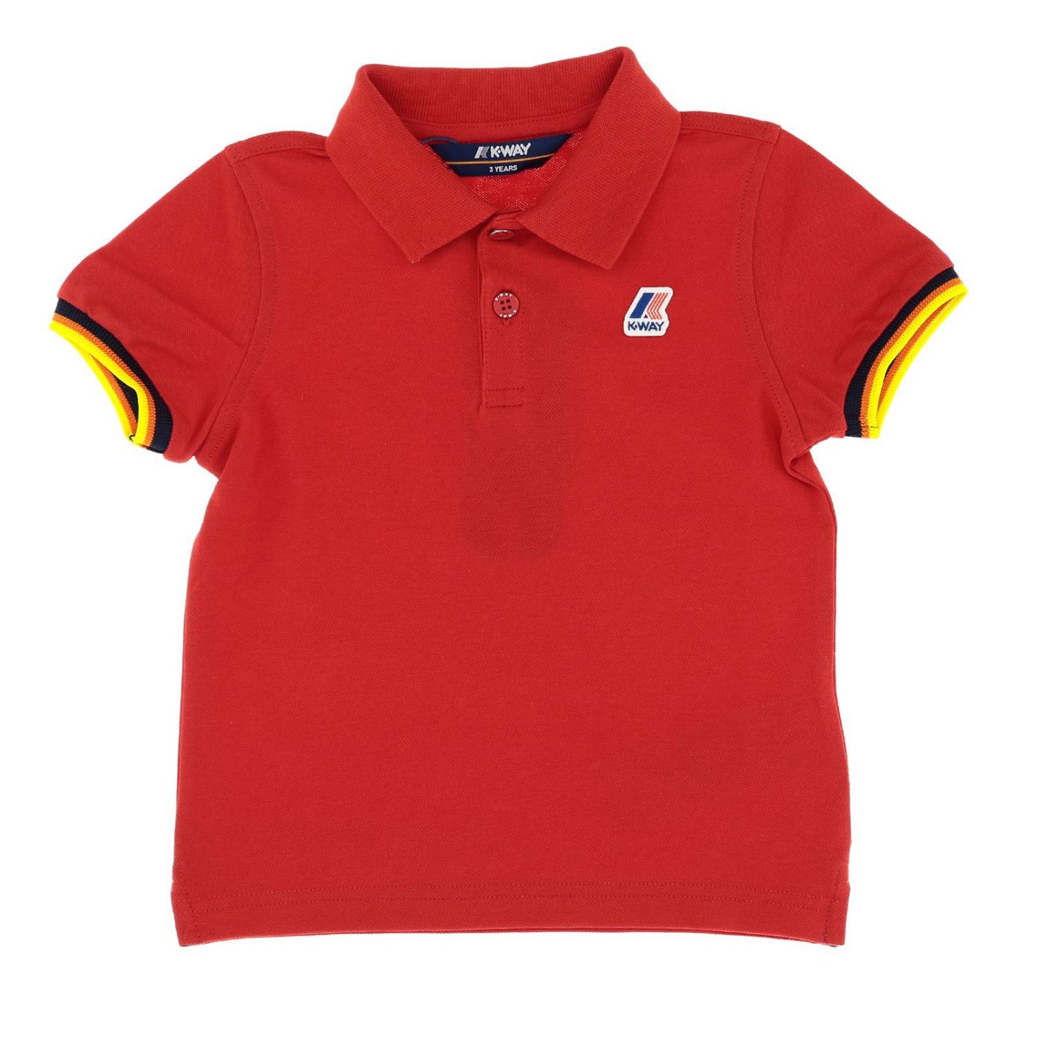 K-Way Outlet: T-shirt kids - Red | T-Shirt K-Way K008J50 GIGLIO.COM