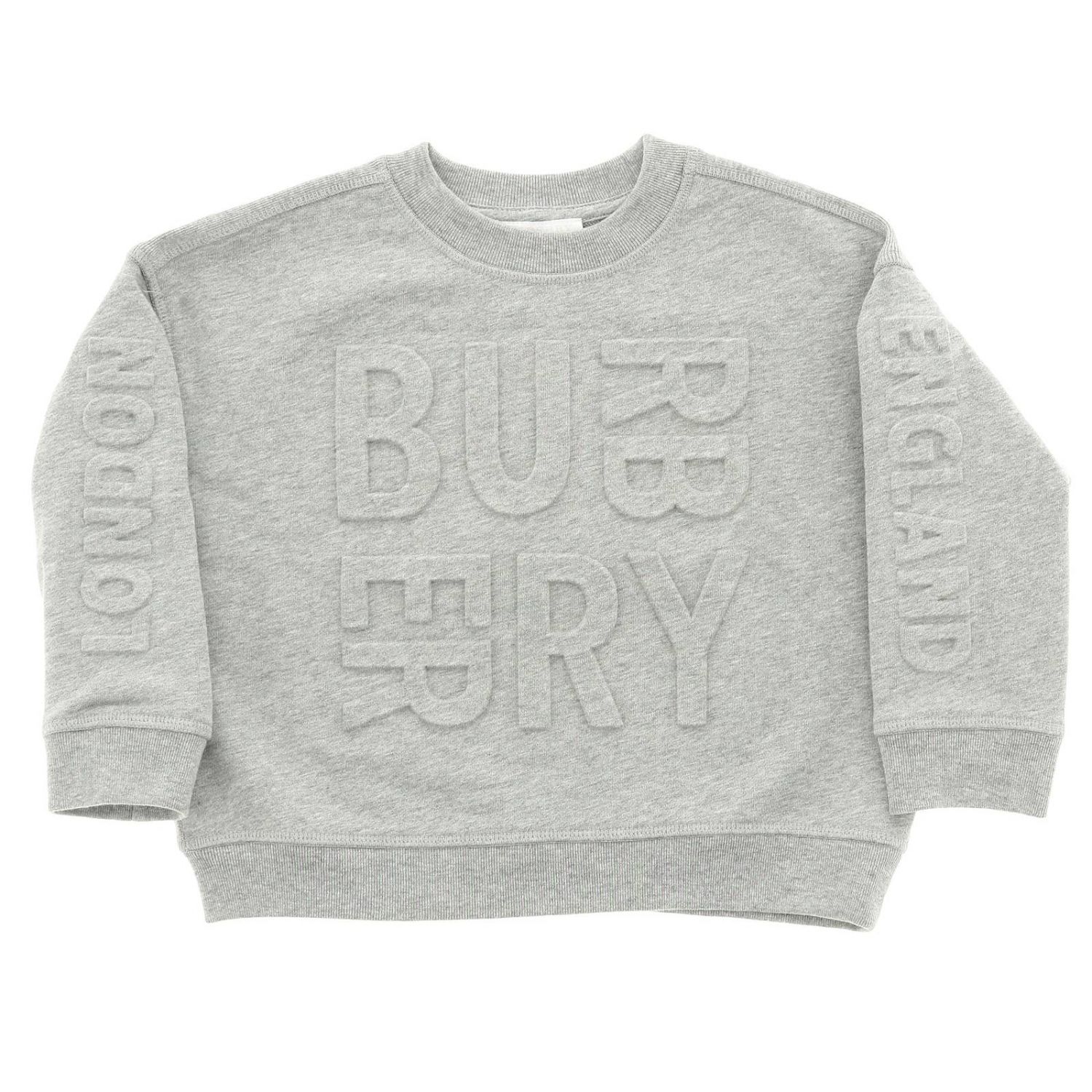 Burberry Outlet: Sweater kids - Grey | Burberry sweater 8006314 online ...