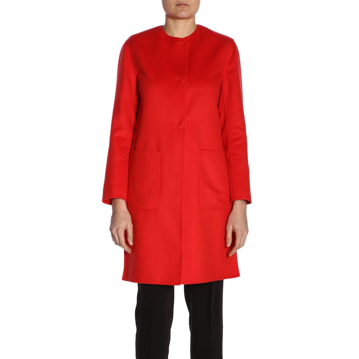 Antonelli Outlet Coat For Woman Red Antonelli Coat DALLASA7693894B
