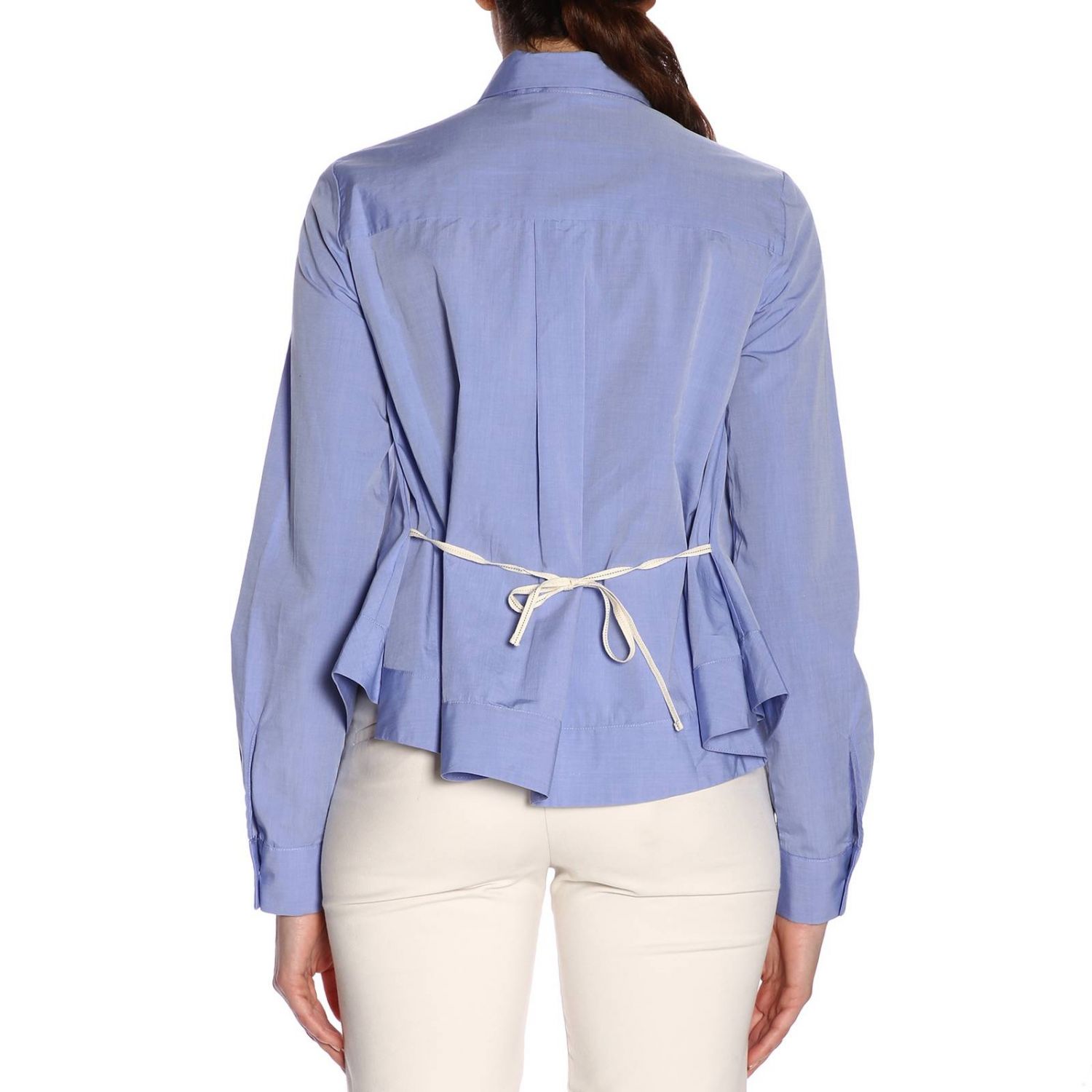 Semicouture Outlet: Shirt women - Gnawed Blue | Shirt Semicouture