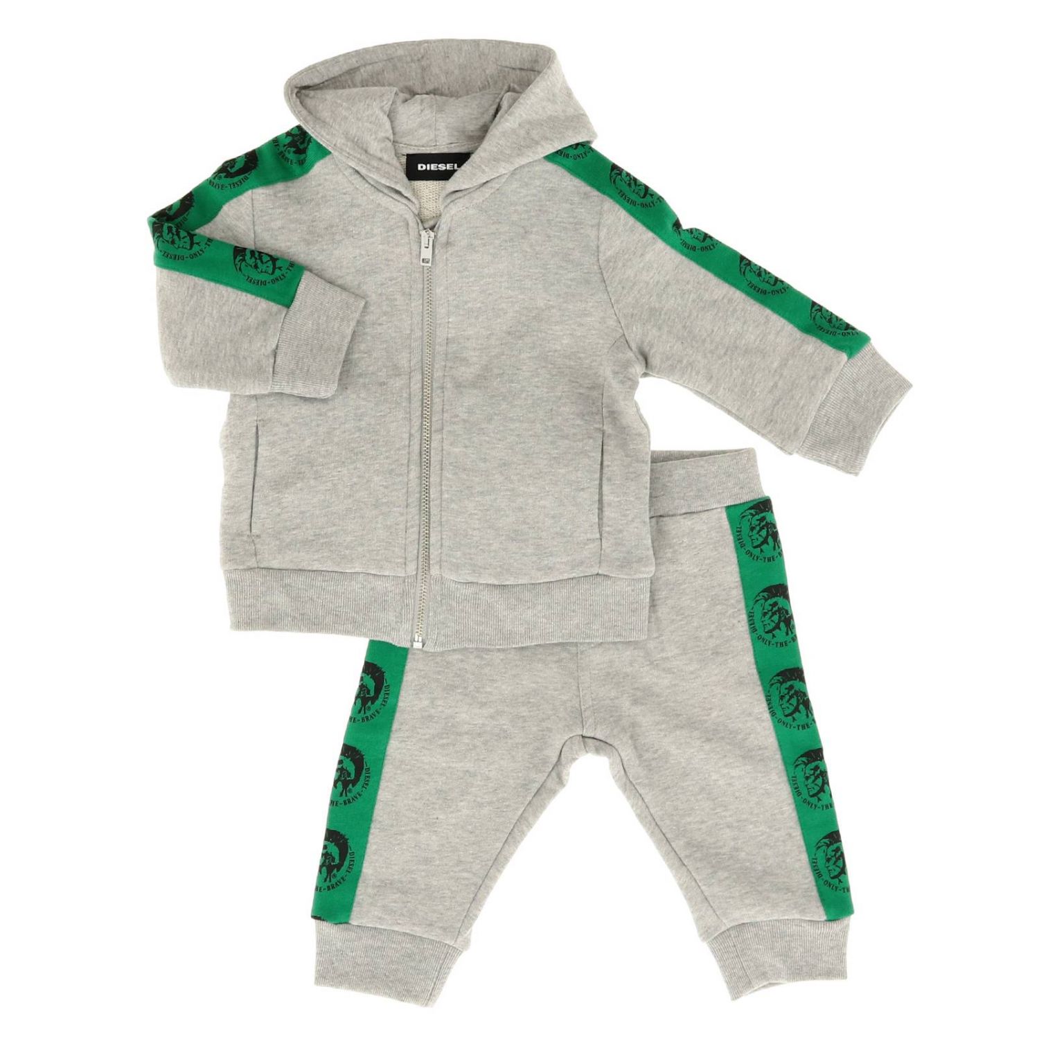 grey diesel tracksuit