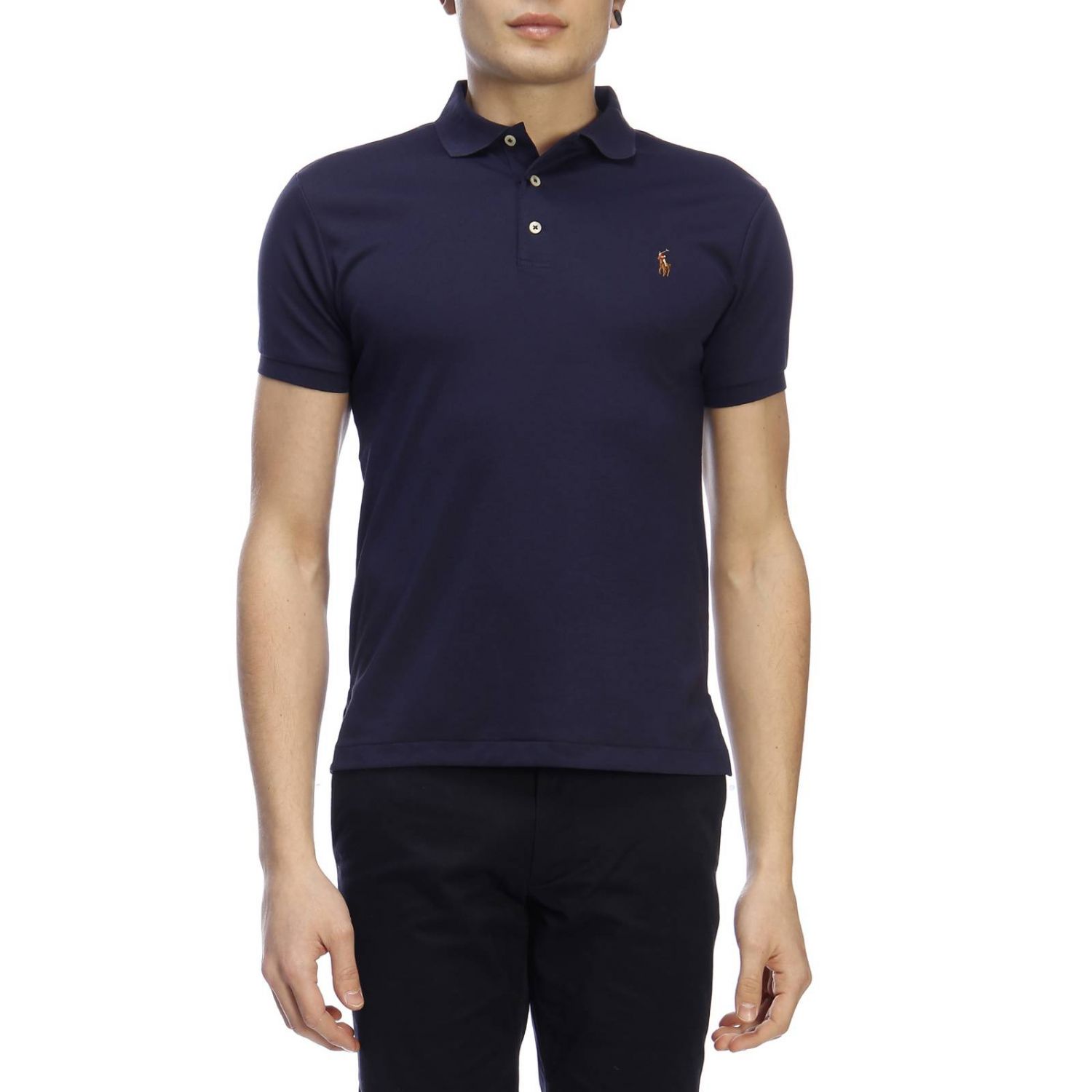 Polo Ralph Lauren Outlet: T-shirt men - Navy | T-Shirt Polo Ralph ...