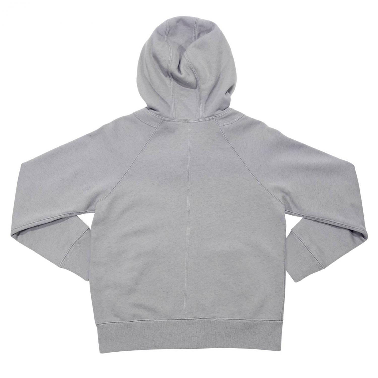 burberry hoodie kids grey