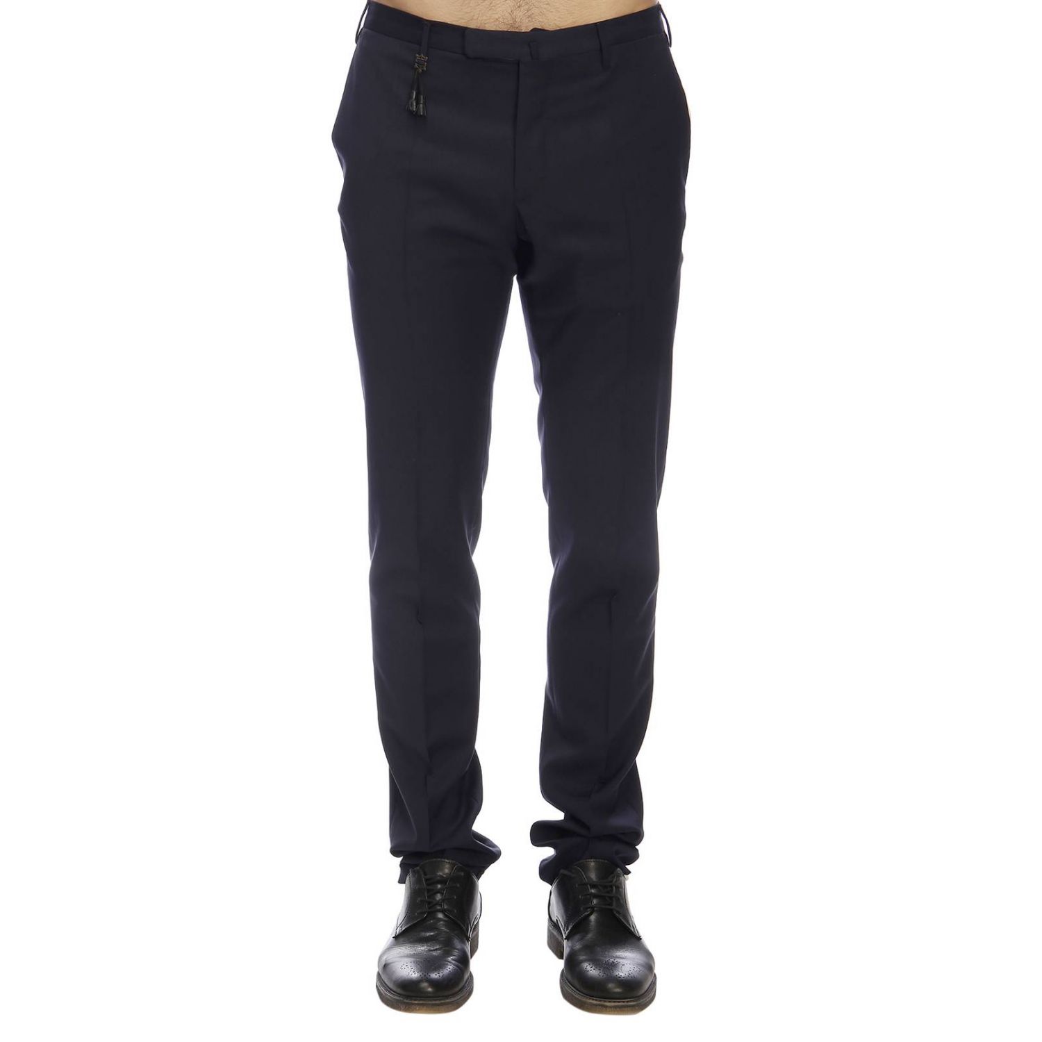 Incotex Outlet: pants for man - Blue | Incotex pants 1AT030 5855T ...