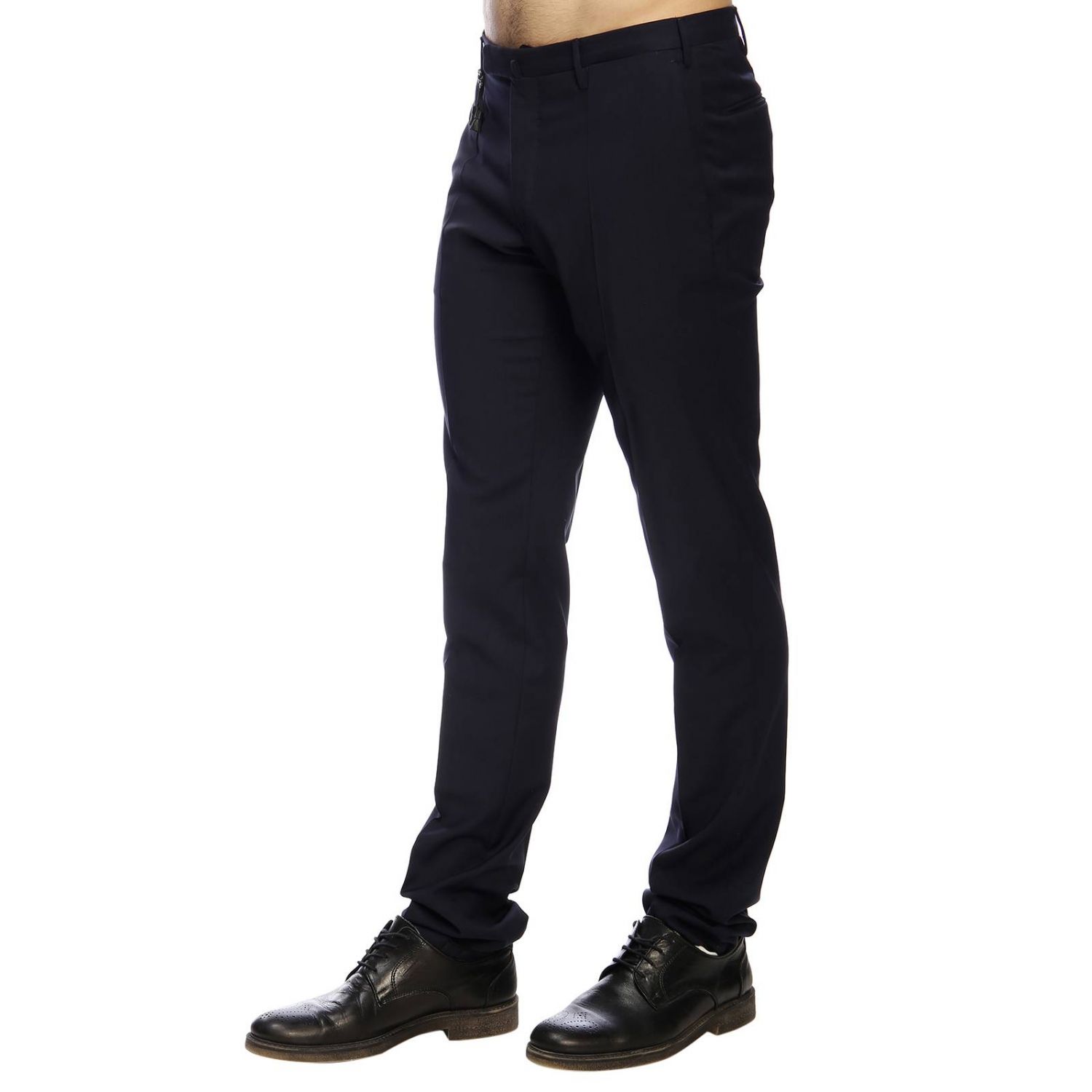 Incotex Outlet: Pants men - Blue | Pants Incotex 1AT030 5855T GIGLIO.COM