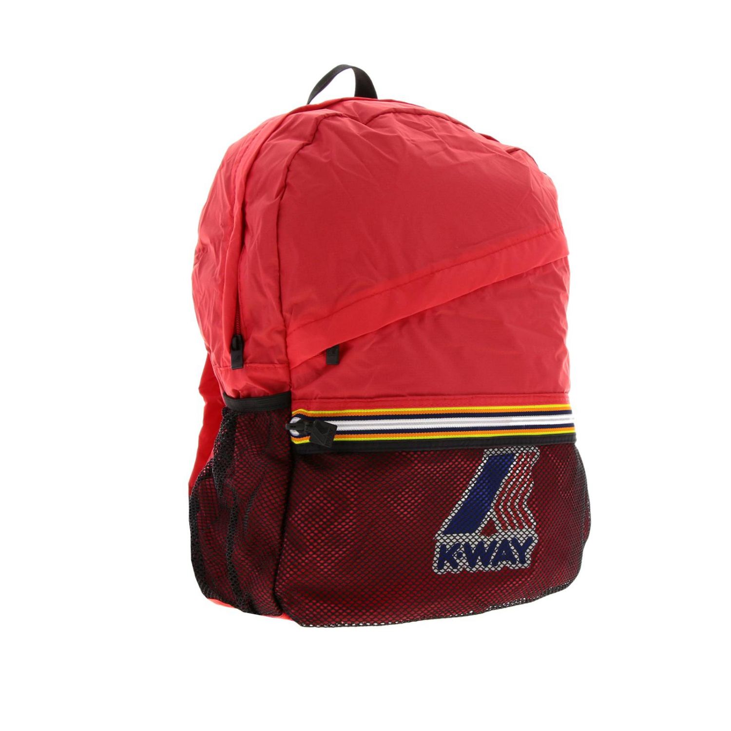 K-Way Outlet: - Red | K-Way backpack K006X60 online on GIGLIO.COM