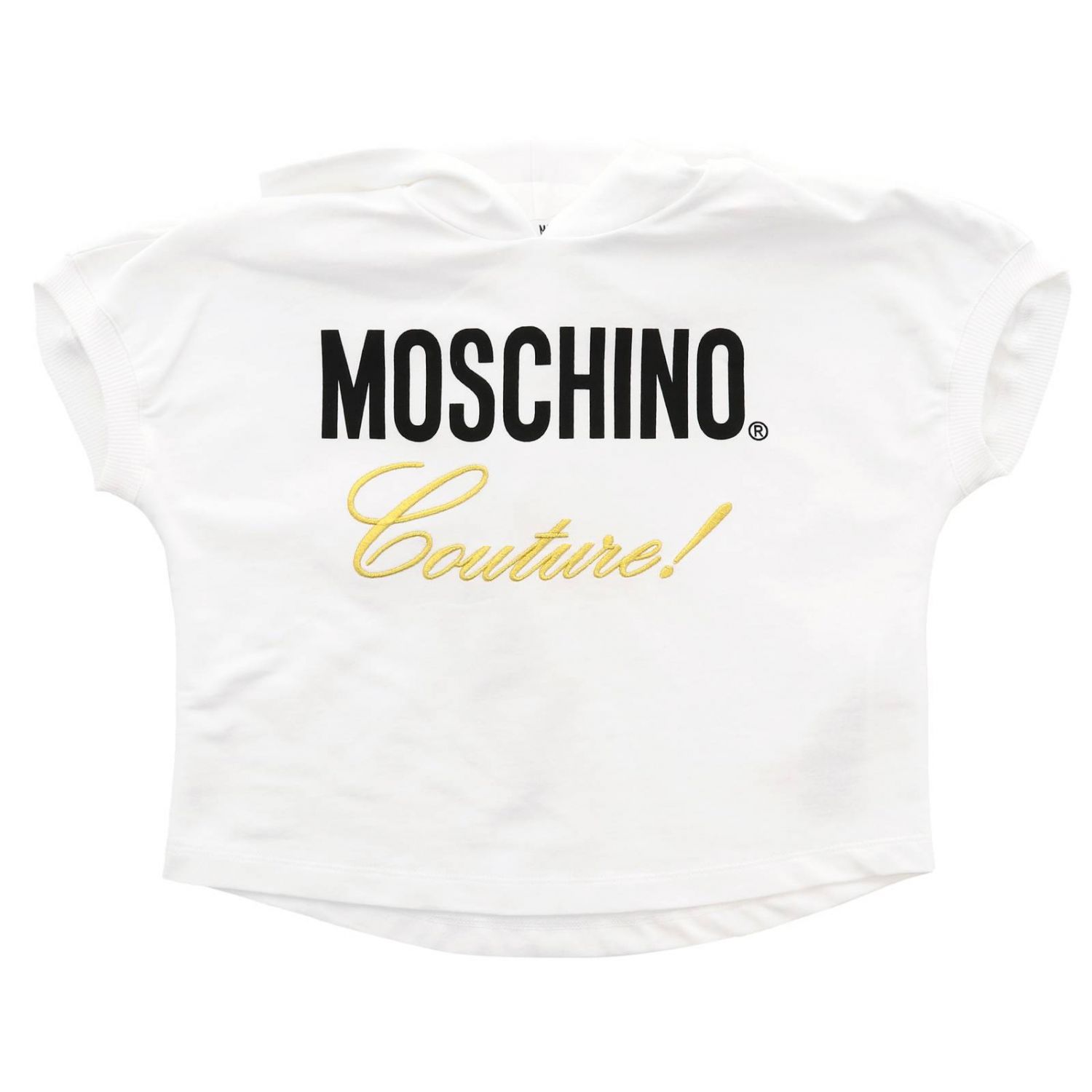 maglia maniche corte moschino