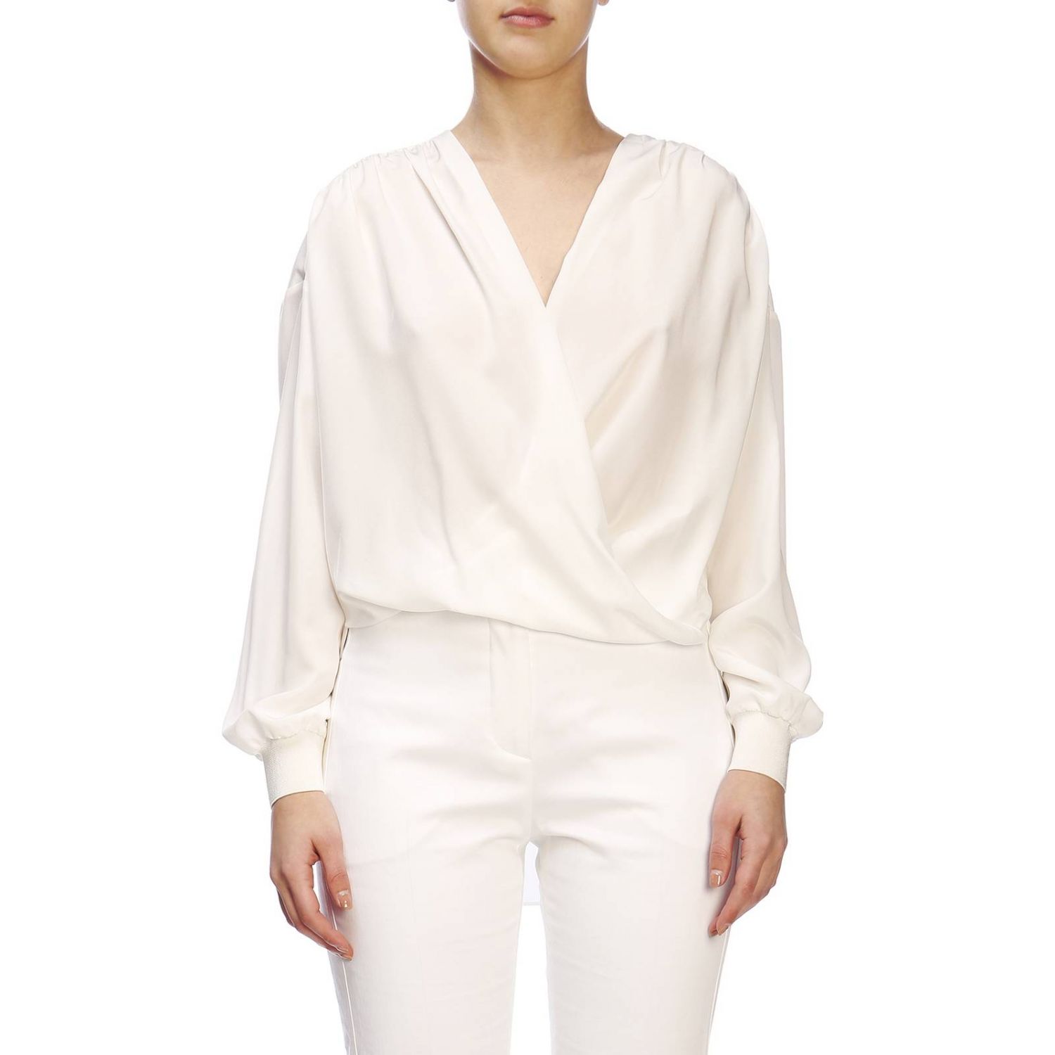 M Missoni Outlet: Shirt women - White | Shirt M Missoni 2DJ00002 2W0010 ...
