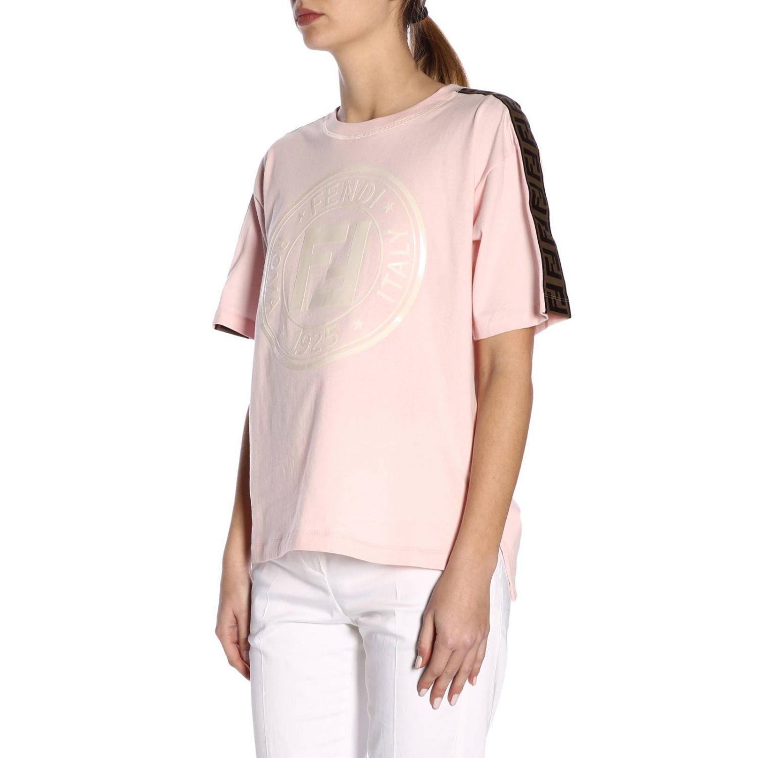 fendi logo shirt women