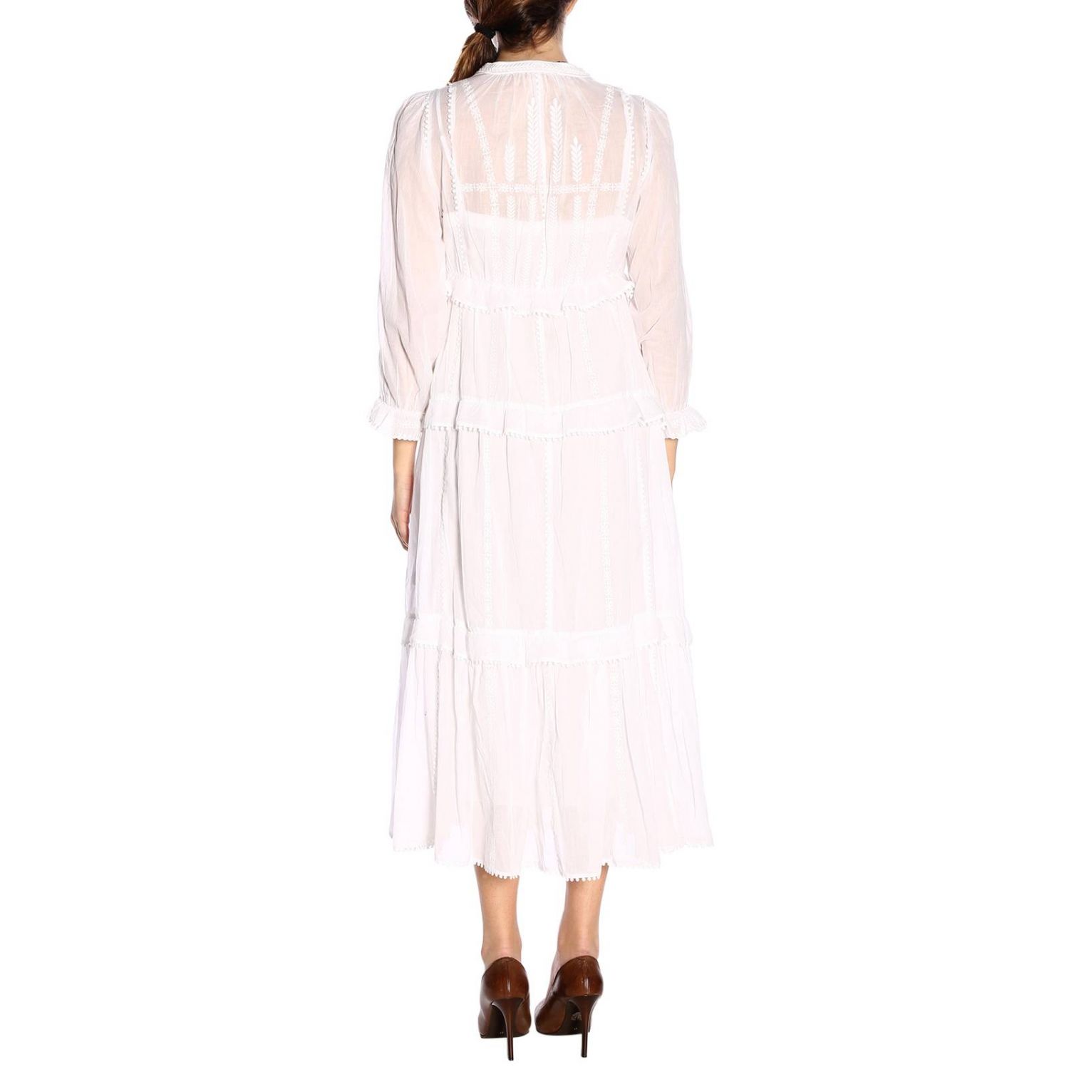Isabel Marant Etoile Outlet: Dress women - White | Dress Isabel Marant ...