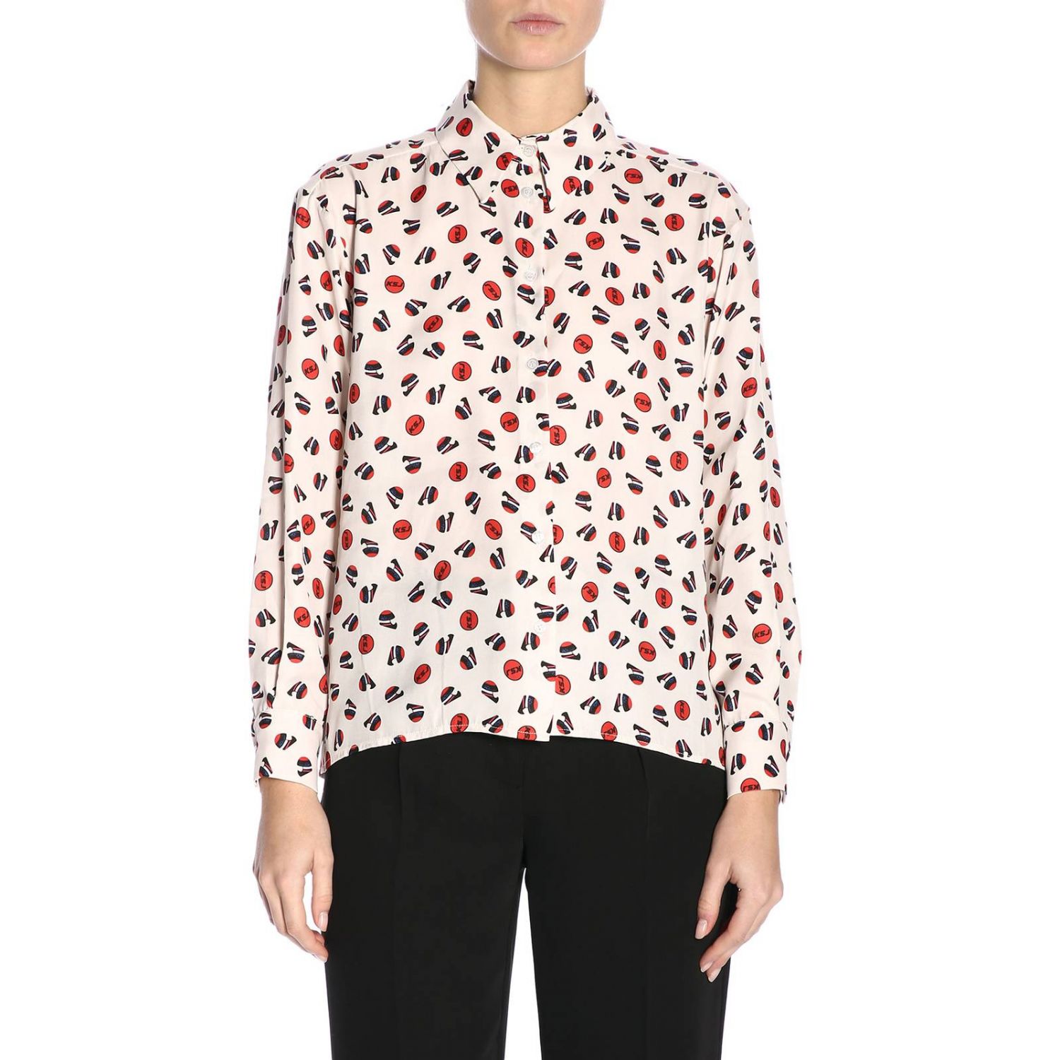 Kaos Outlet: Shirt women - Multicolor | Shirt Kaos LPJTZ052 GIGLIO.COM