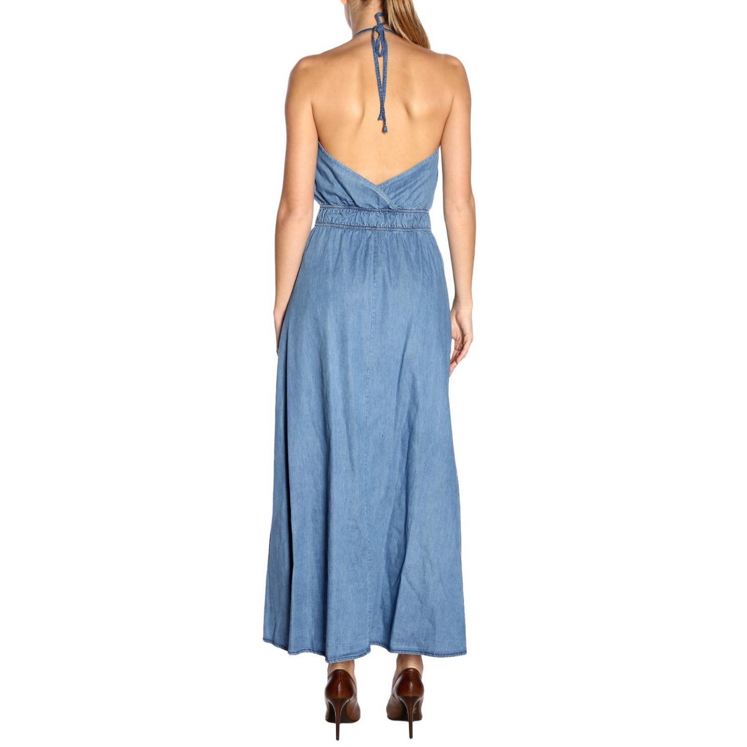 denim singlet dress