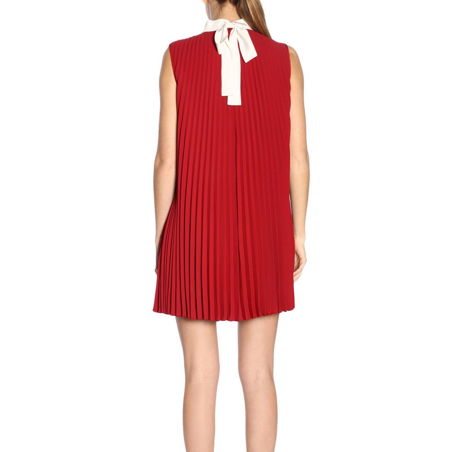 RED VALENTINO: dress for woman - Red | Red Valentino dress RR3VAA70 DIP ...