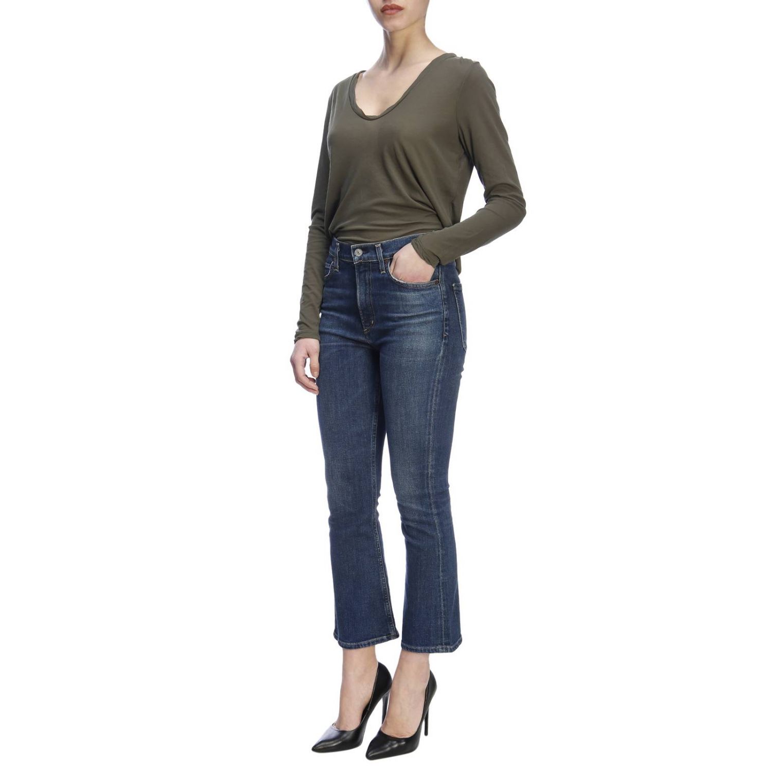 T-Shirt James Perse WEK3348 GIGLIO.COM