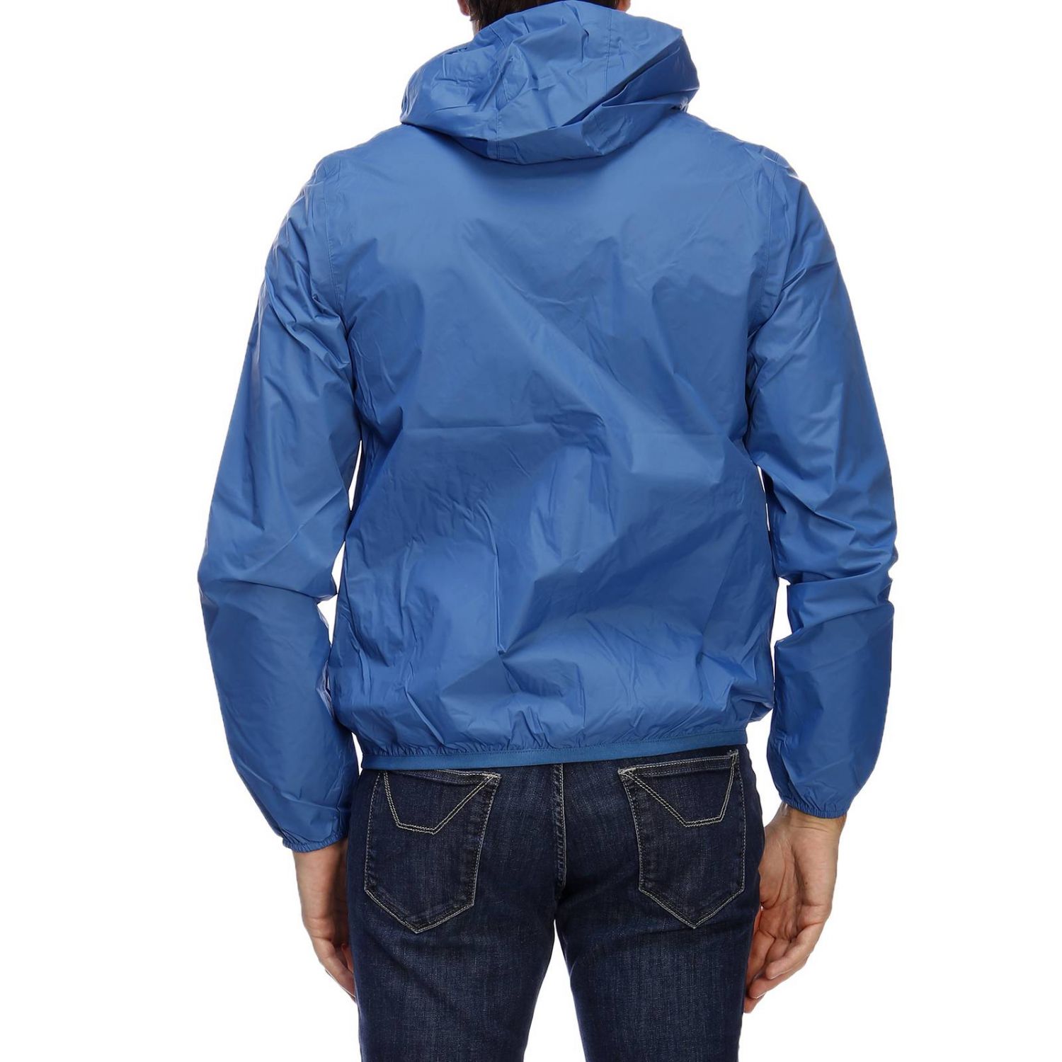 K-Way Outlet: Jacket men - Blue | Jacket K-Way K002XP0 GIGLIO.COM