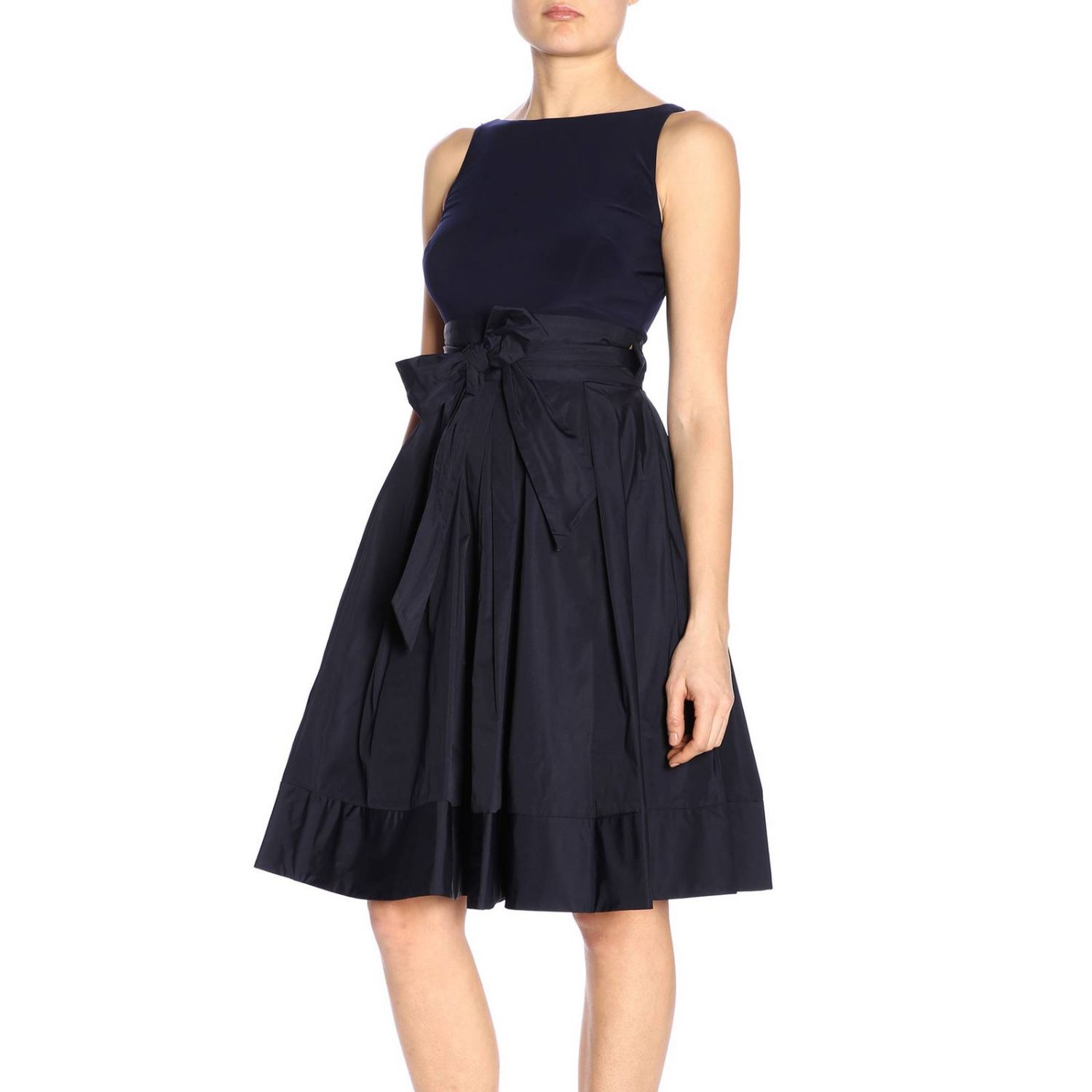 Lauren Ralph Lauren Outlet Dress Women Dress Lauren Ralph Lauren Women Navy Dress Lauren