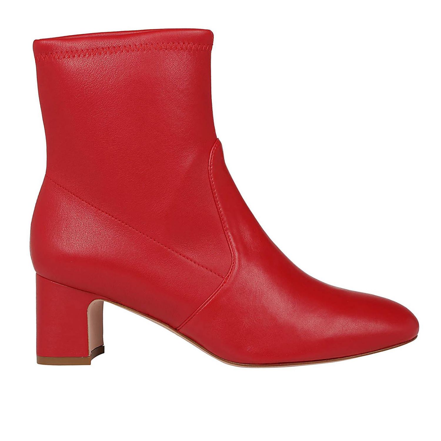 red stuart weitzman boots