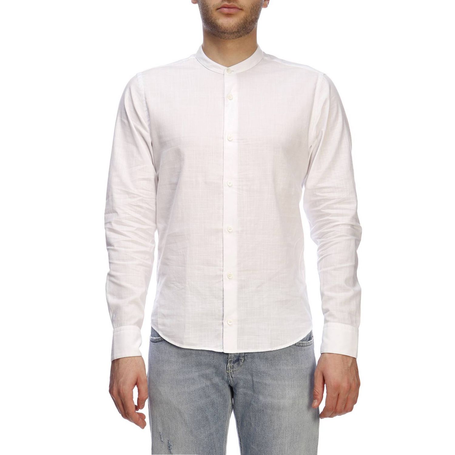 Z Zegna Outlet: shirt for man - White | Z Zegna shirt 9DTWFA 505 online ...