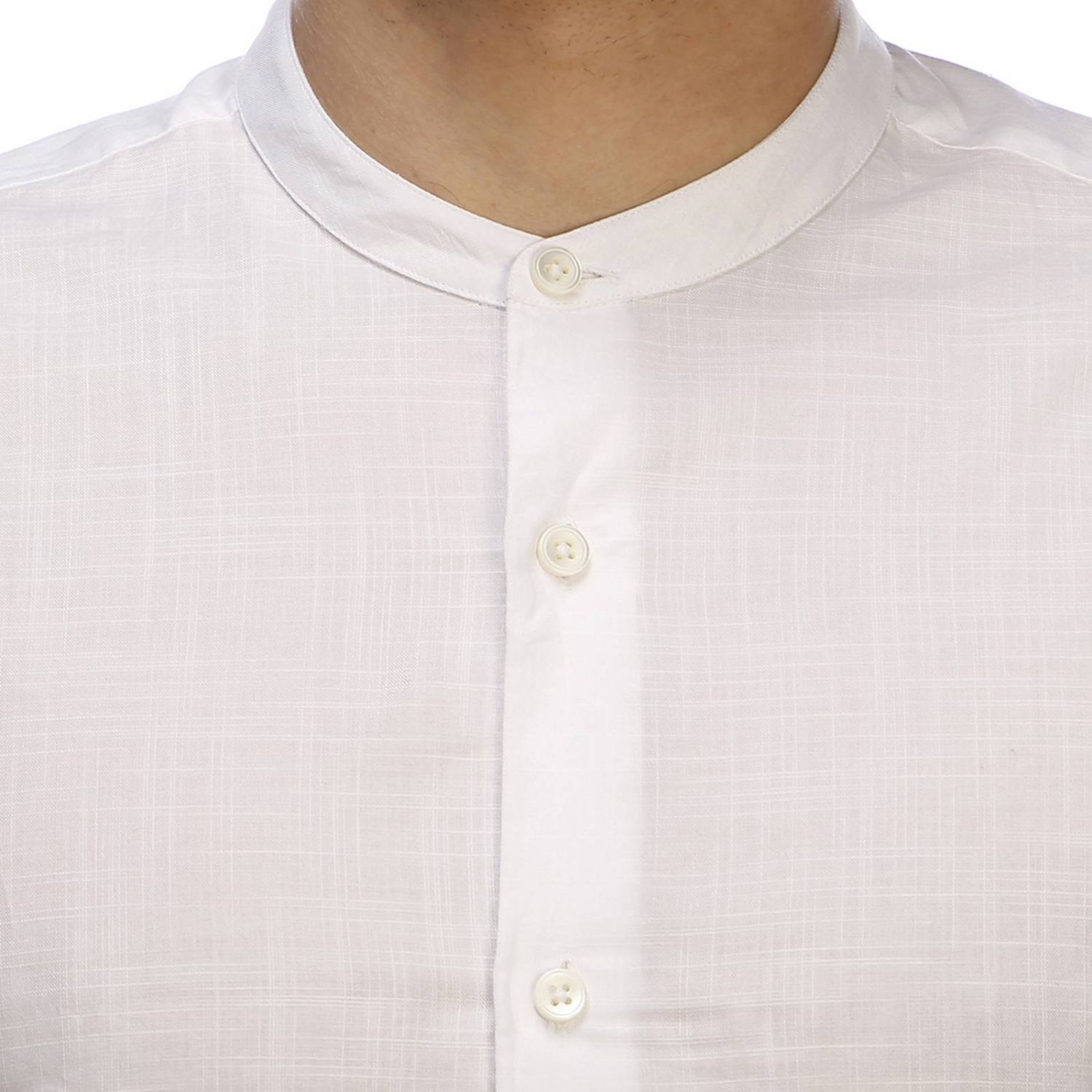Z Zegna Outlet: shirt for man - White | Z Zegna shirt 9DTWFA 505 online ...