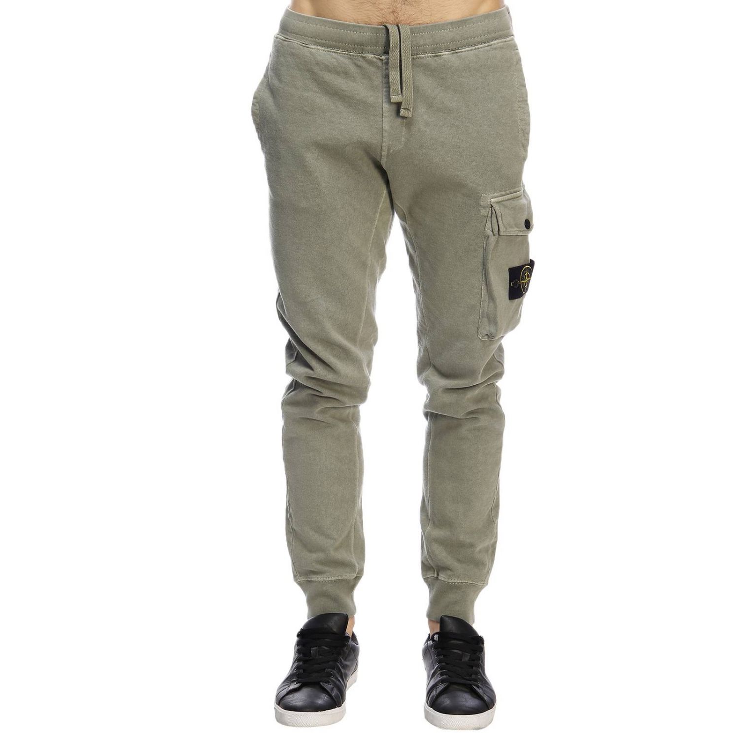 stone island slim fit military cargo pants