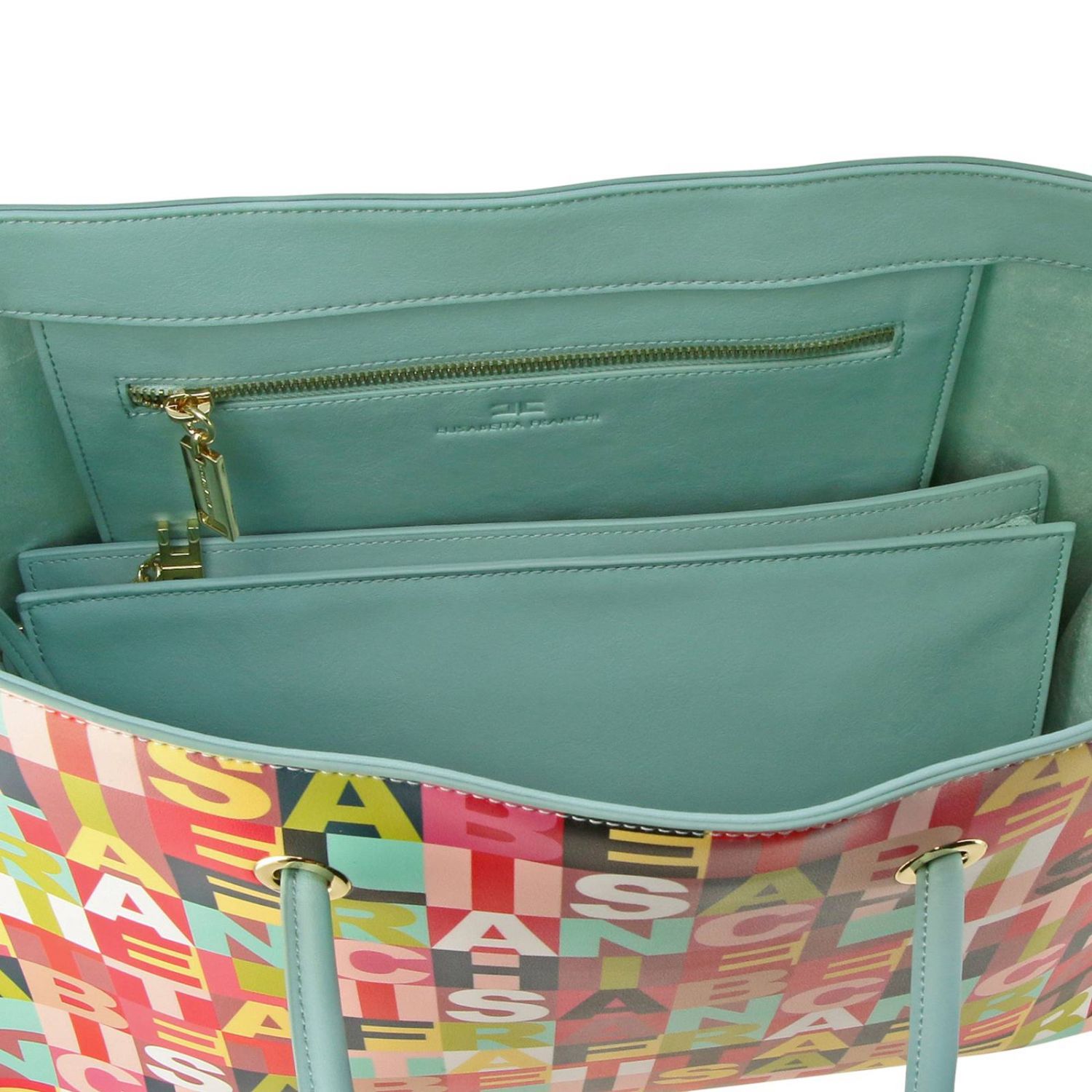 Borsa ELISABETTA FRANCHI - BS-25A-92E2-V239 Peonia D89 - Shopper - Borse |  escarpe.it