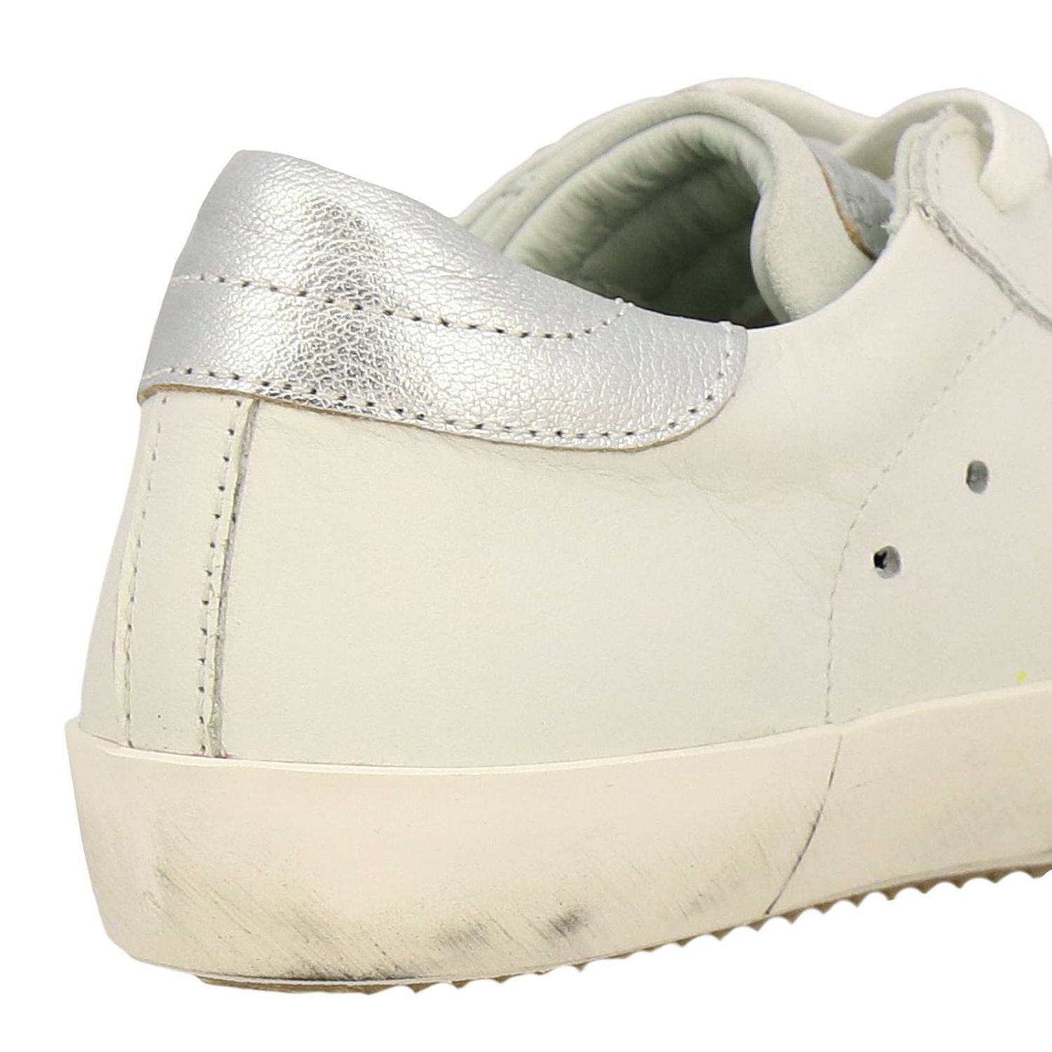 Philippe Model Outlet: Shoes kids - White | Shoes Philippe Model CLL0 ...