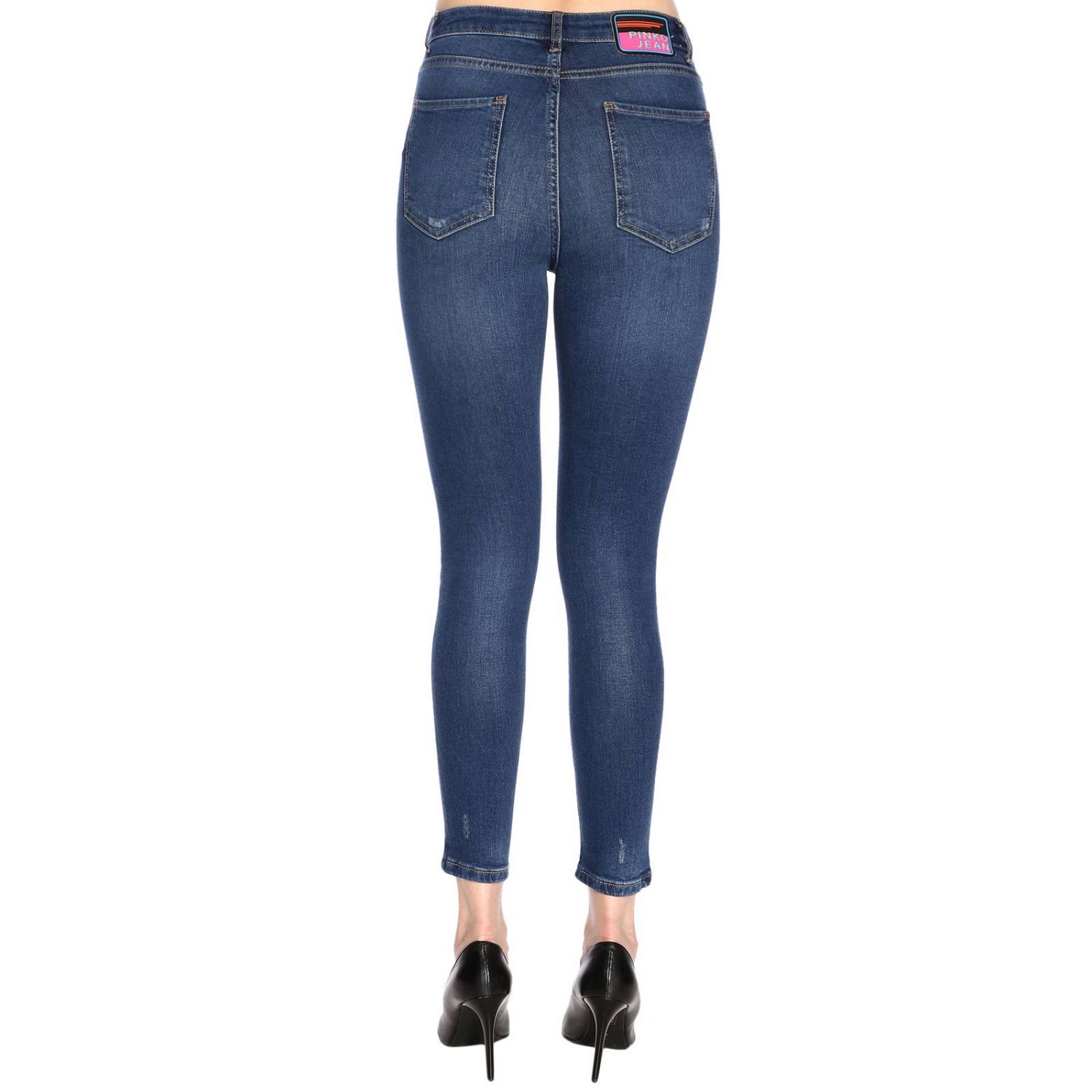 Pinko Jean Outlet: Jeans women - Denim | Jeans Pinko Jean 1X10C3-Y5AC ...