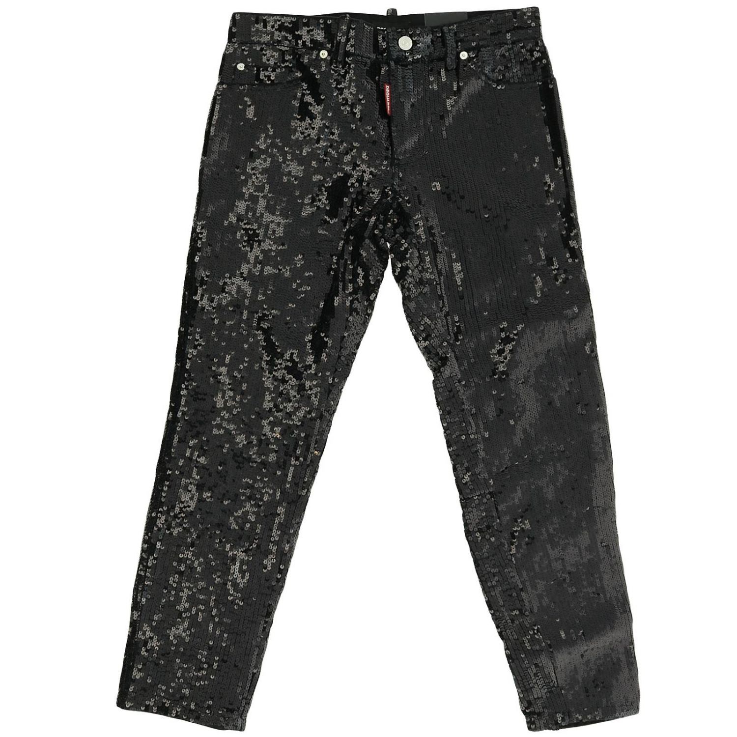 Dsquared2 Junior Outlet: Pants kids - Black | Pants Dsquared2 Junior ...