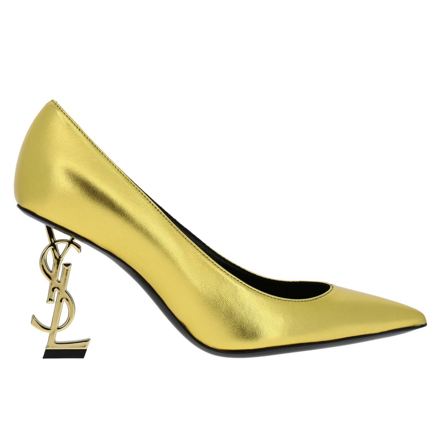 Туфли-лодочки Saint Laurent: Обувь Женское Saint Laurent золотой 1