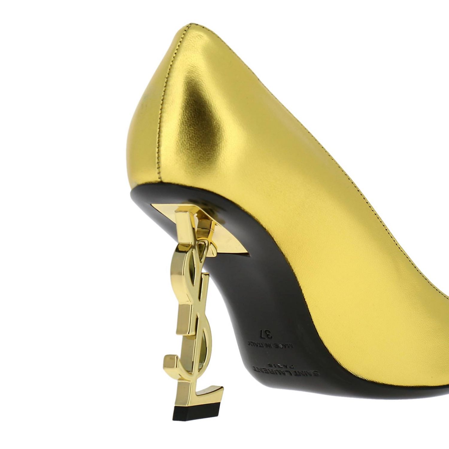 Pumps Saint Laurent: Shoes women Saint Laurent gold 4