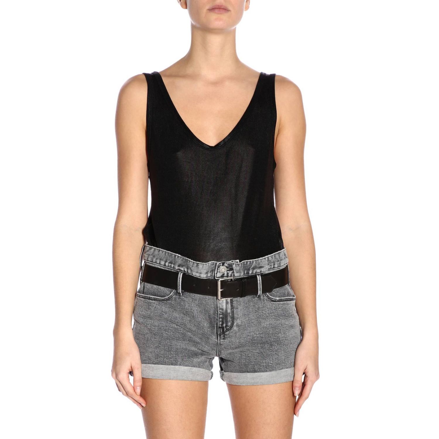 Rta Outlet: top for woman - Black | Rta top WH8265 896 online on GIGLIO.COM