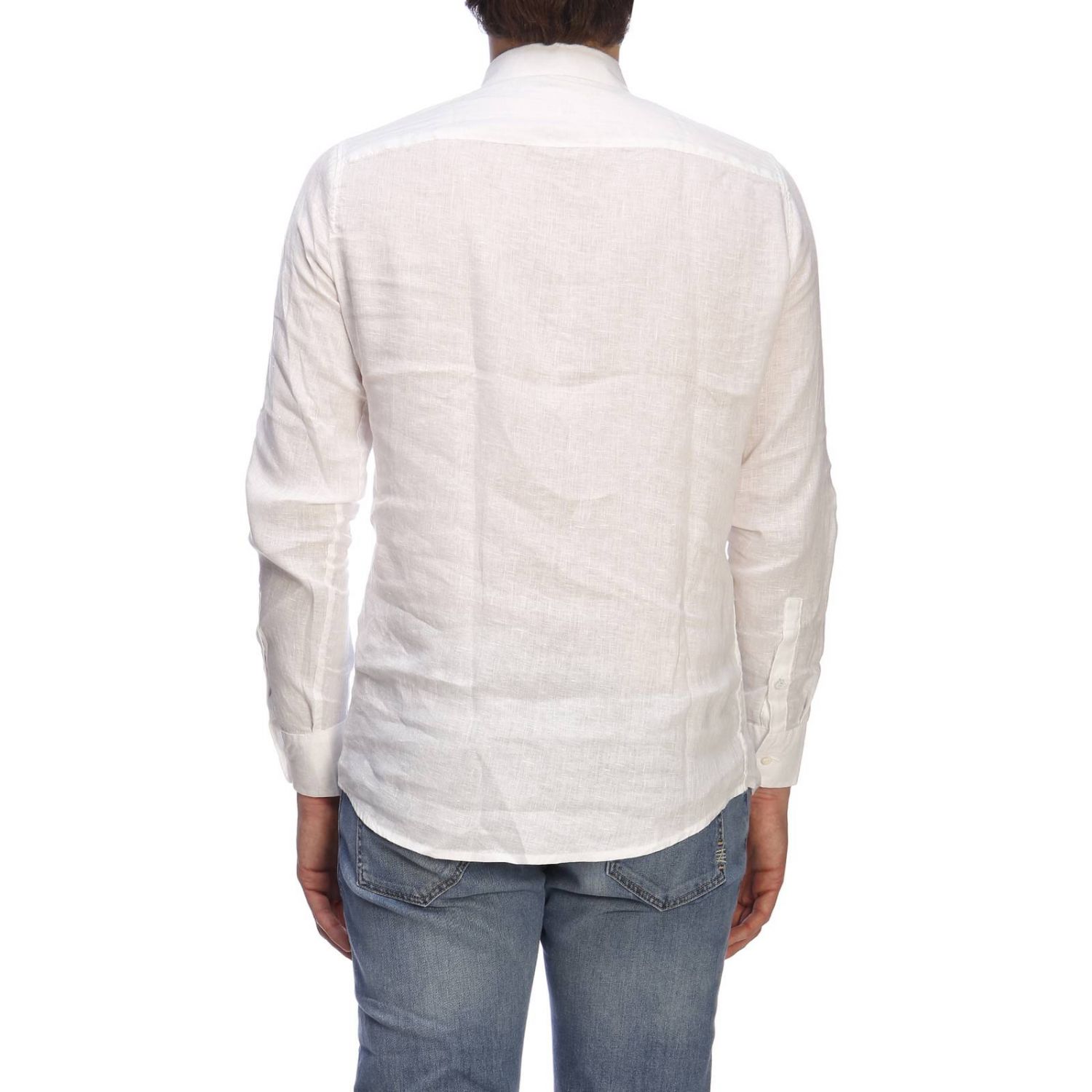 Emporio Armani Outlet: Shirt men | Shirt Emporio Armani Men White ...