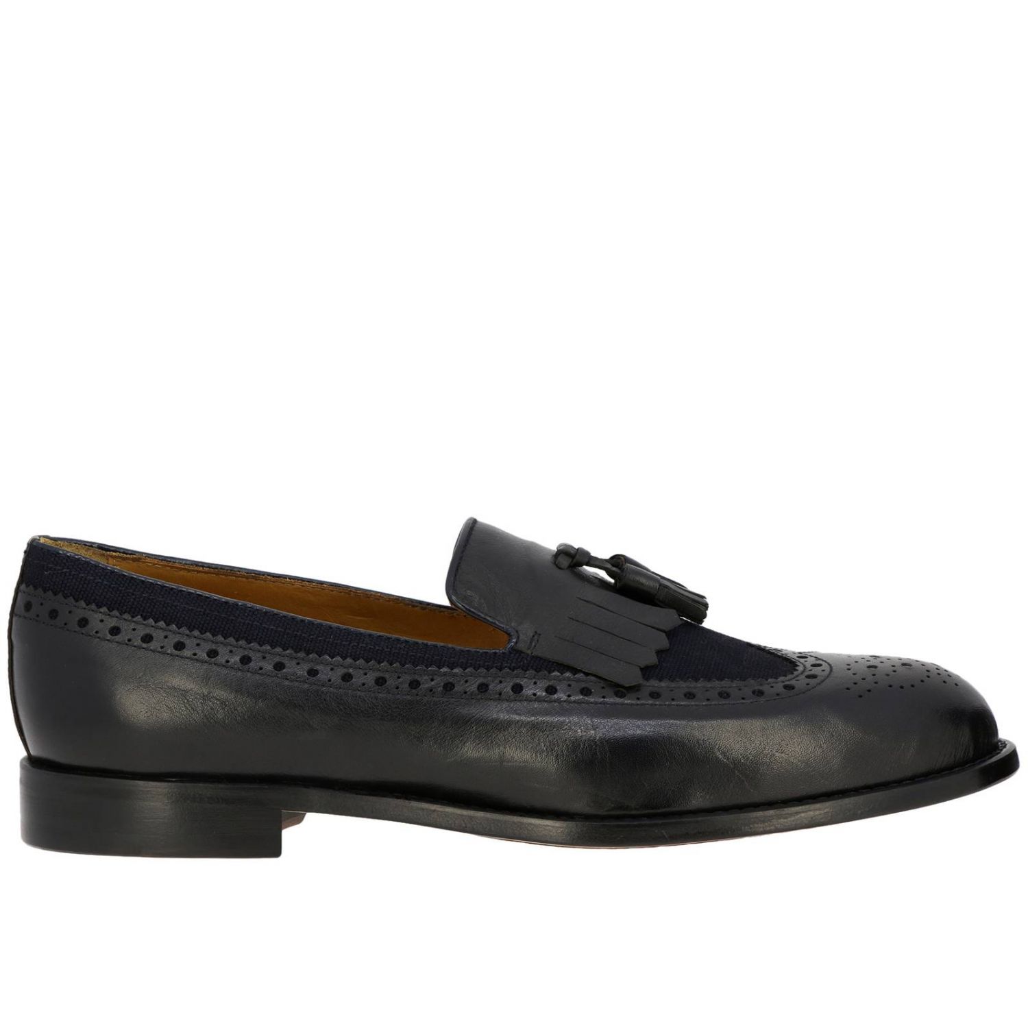Doucal's Outlet: Loafers men - Navy | Loafers Doucal's DU2381MILEPF257 ...