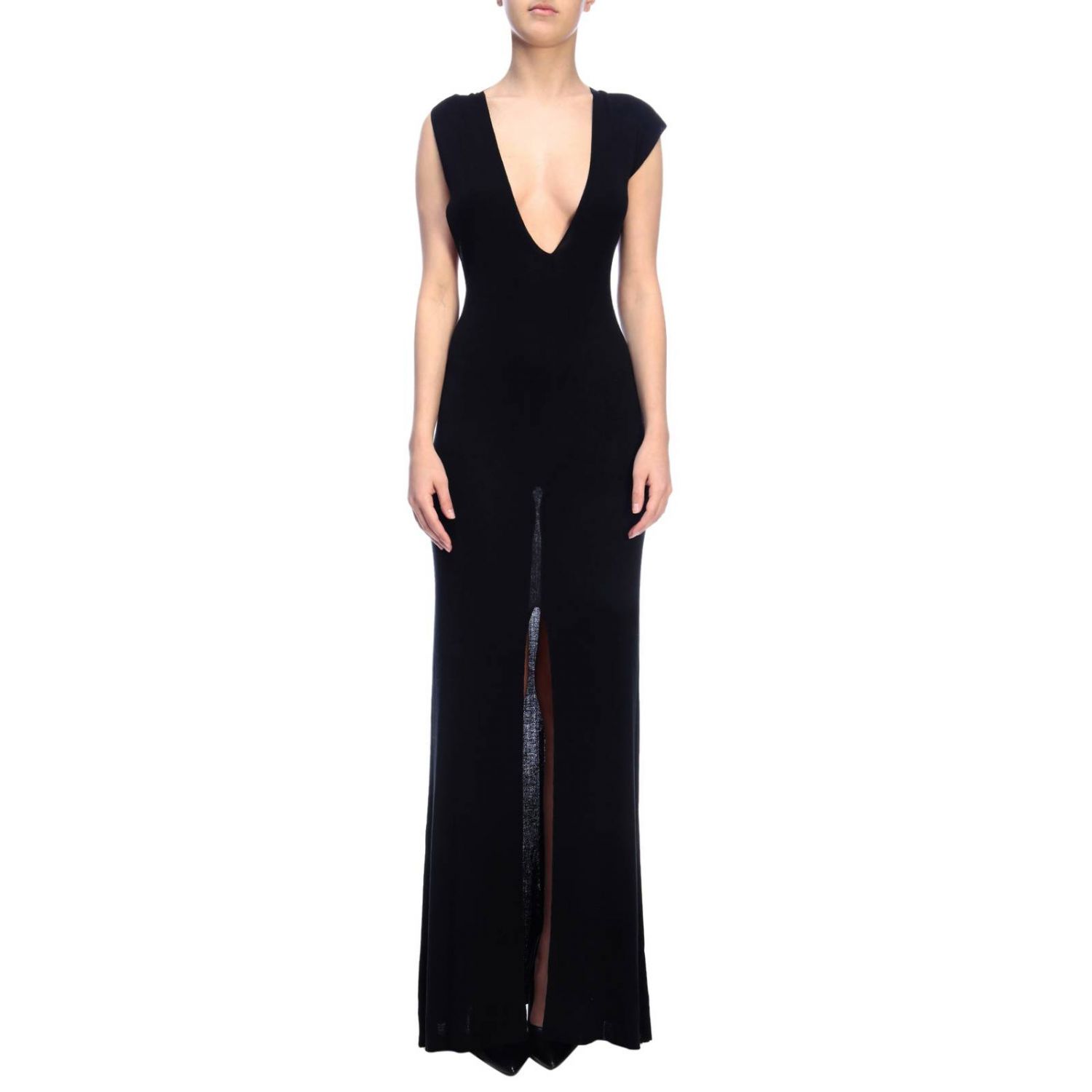 Jacquemus Outlet: Dress women | Dress Jacquemus Women Black | Dress ...