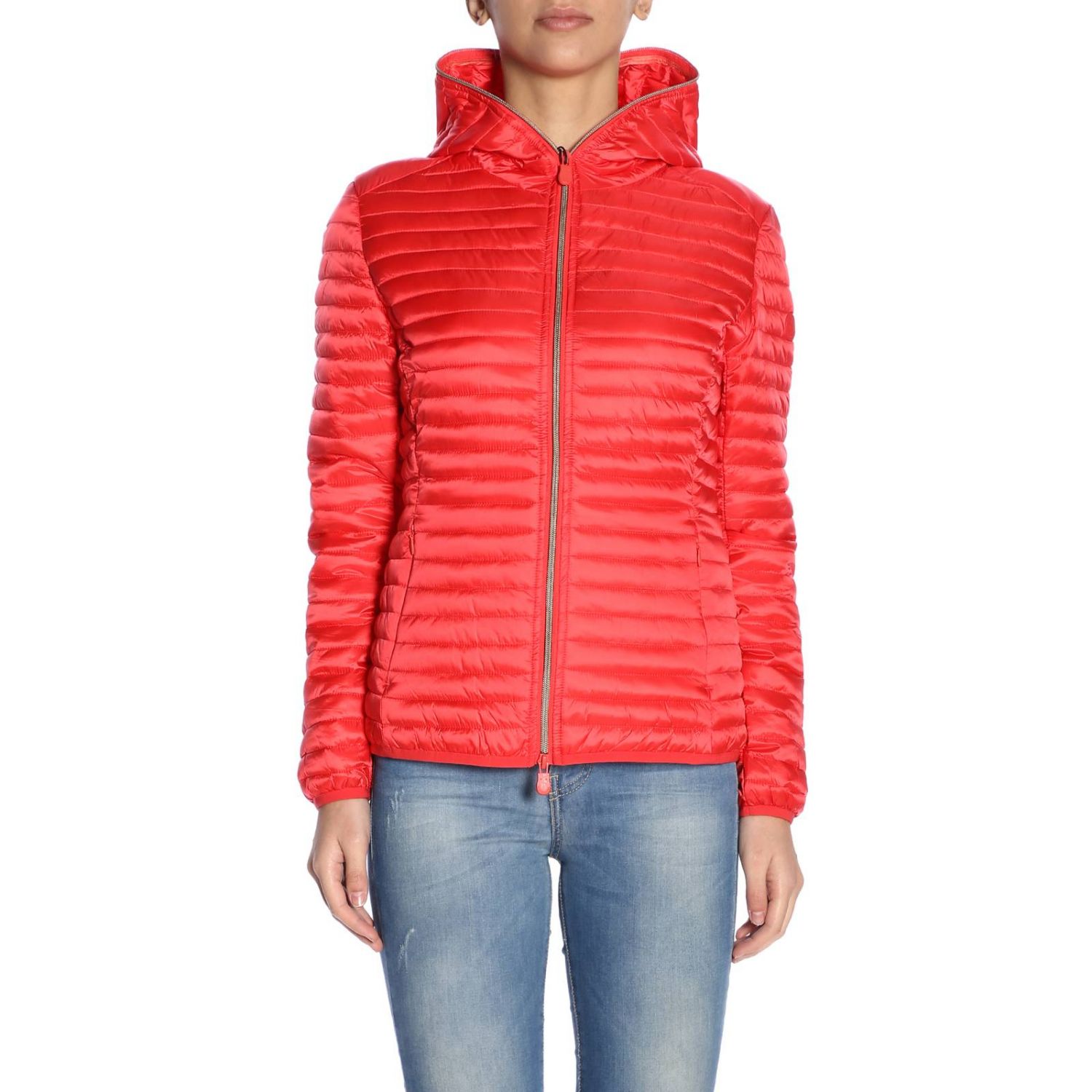 Save The Duck Outlet: Jacket women - Red | Jacket Save The Duck D3362W ...