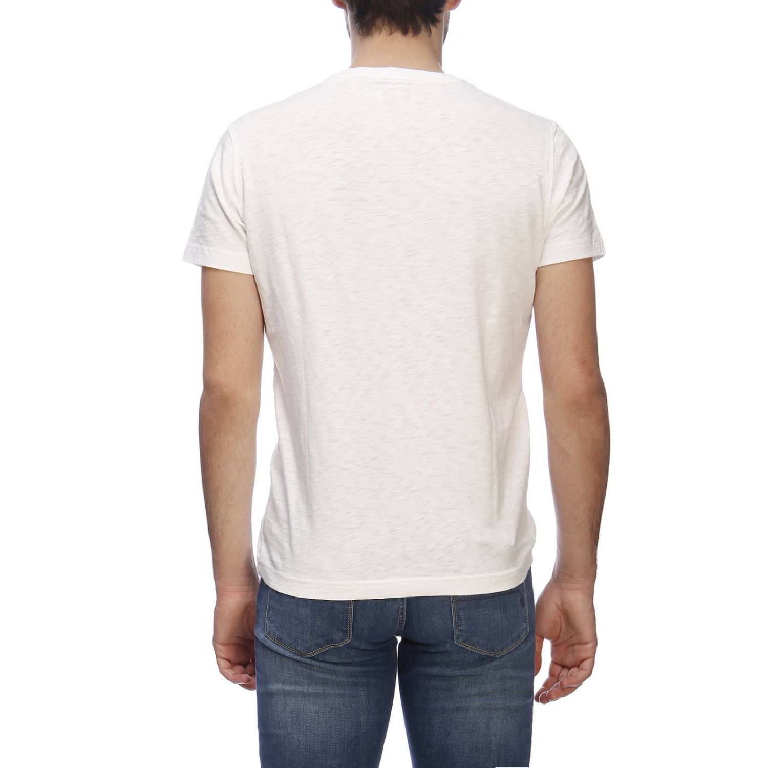 Brooks Brothers Outlet Tshirt men White TShirt Brooks Brothers