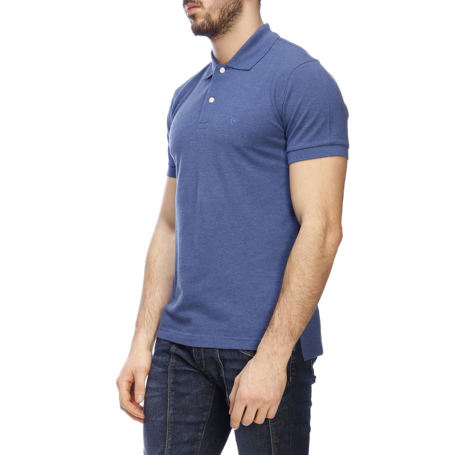 Brooks Brothers Outlet: t-shirt for man - Navy | Brooks Brothers t ...