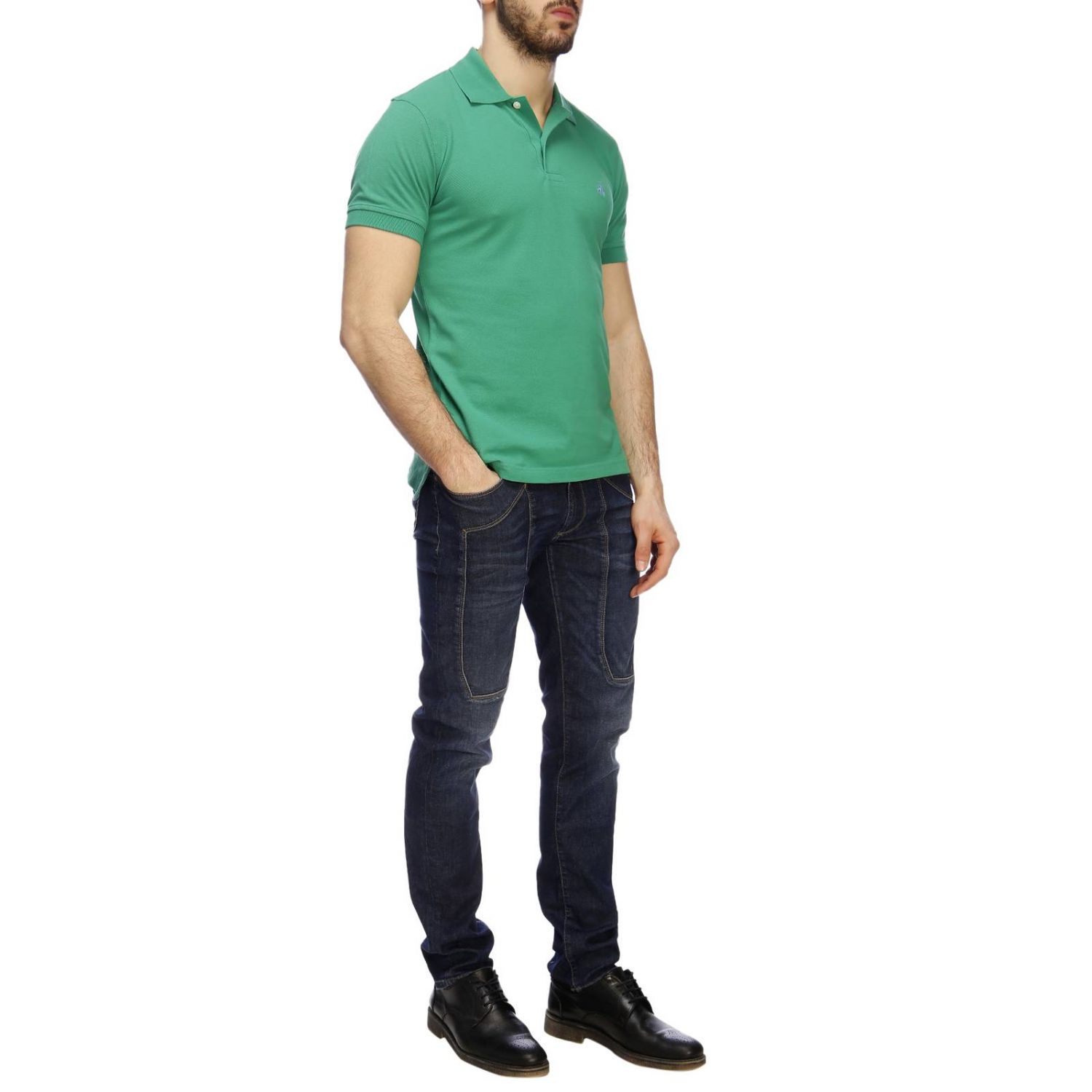 Brooks Brothers Outlet: T-shirt Men - Blue | T-Shirt Brooks Brothers ...