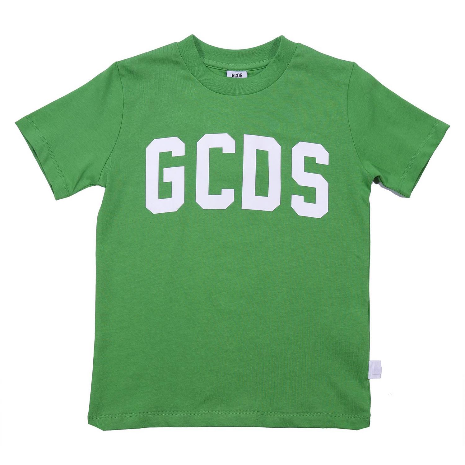 Gcds Outlet Tshirt kids TShirt Gcds Kids Green TShirt Gcds 020037 Giglio EN