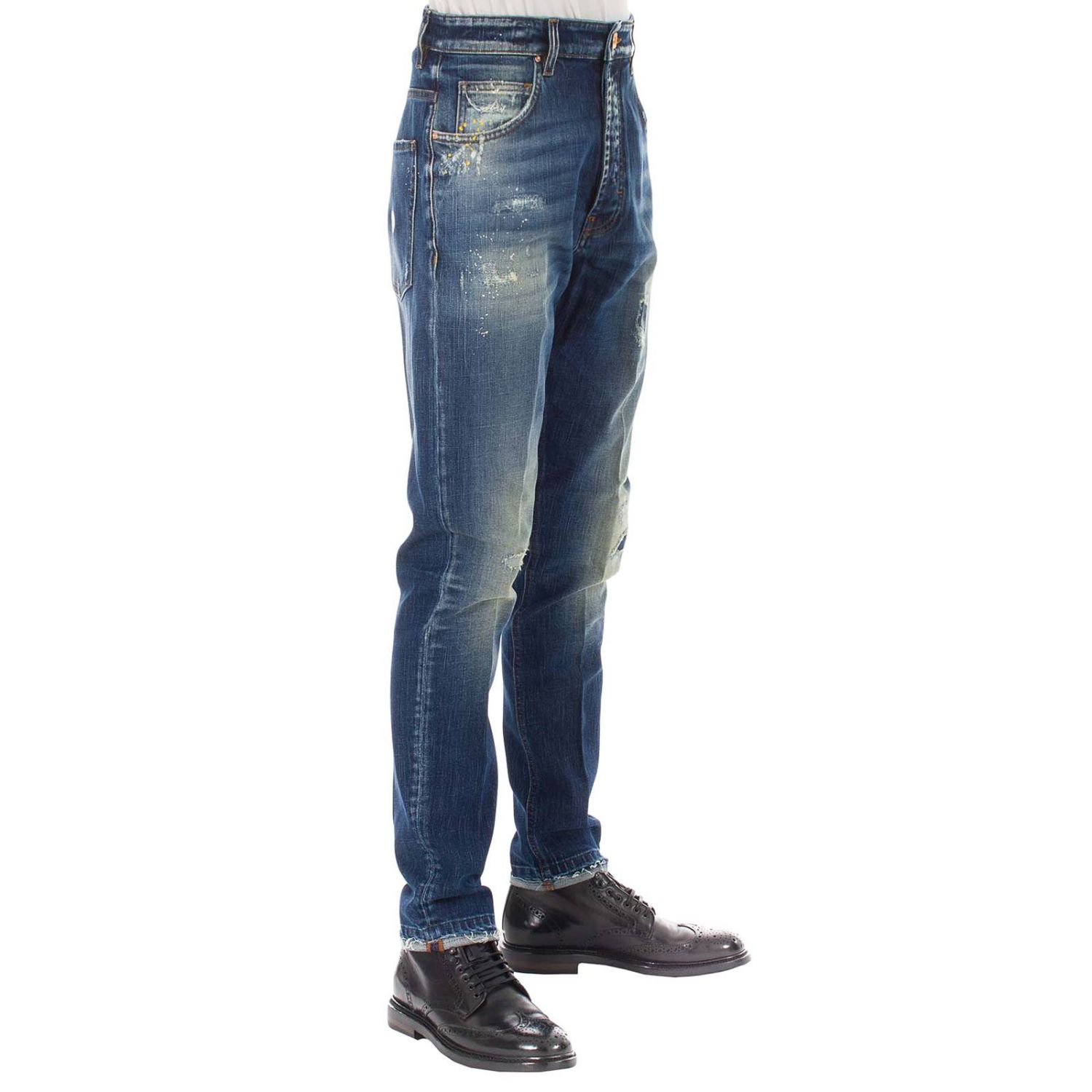 Don The Fuller Outlet: jeans for man - Blue | Don The Fuller jeans ...