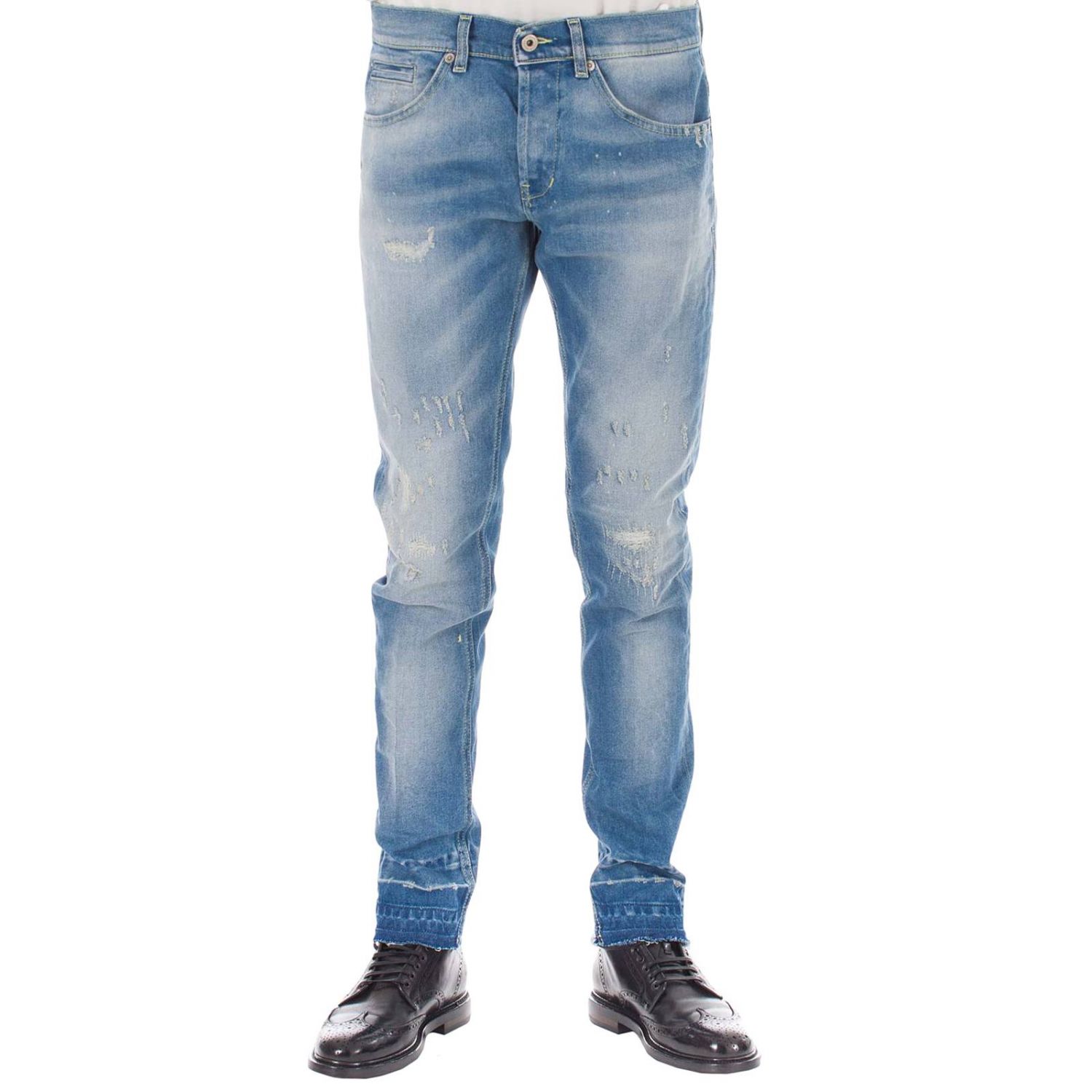 Dondup Outlet: Jeans men - Blue | Jeans Dondup UP232 DS222 GIGLIO.COM
