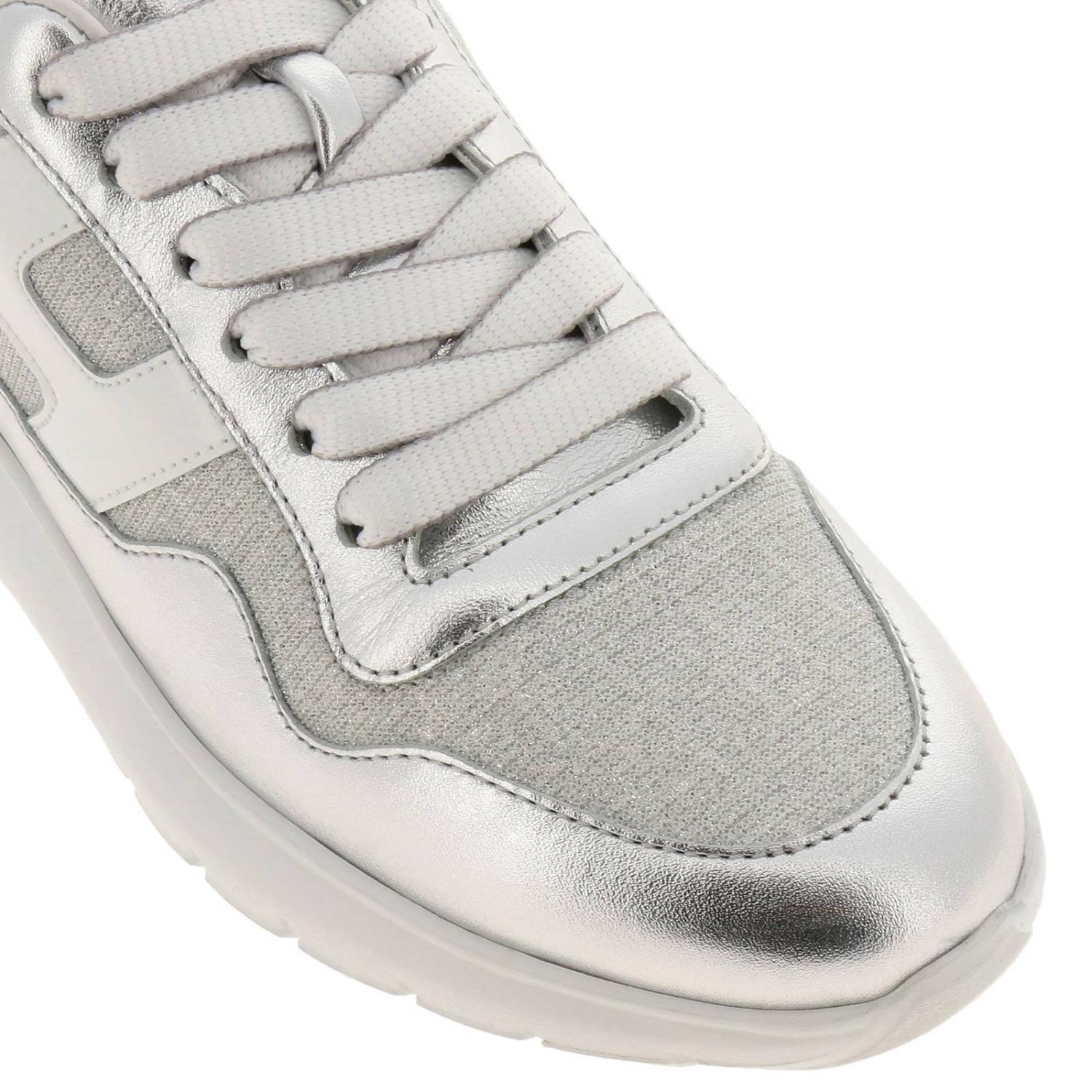 HOGAN Shoes women Silver Sneakers Hogan HXW3710AP31 KWX